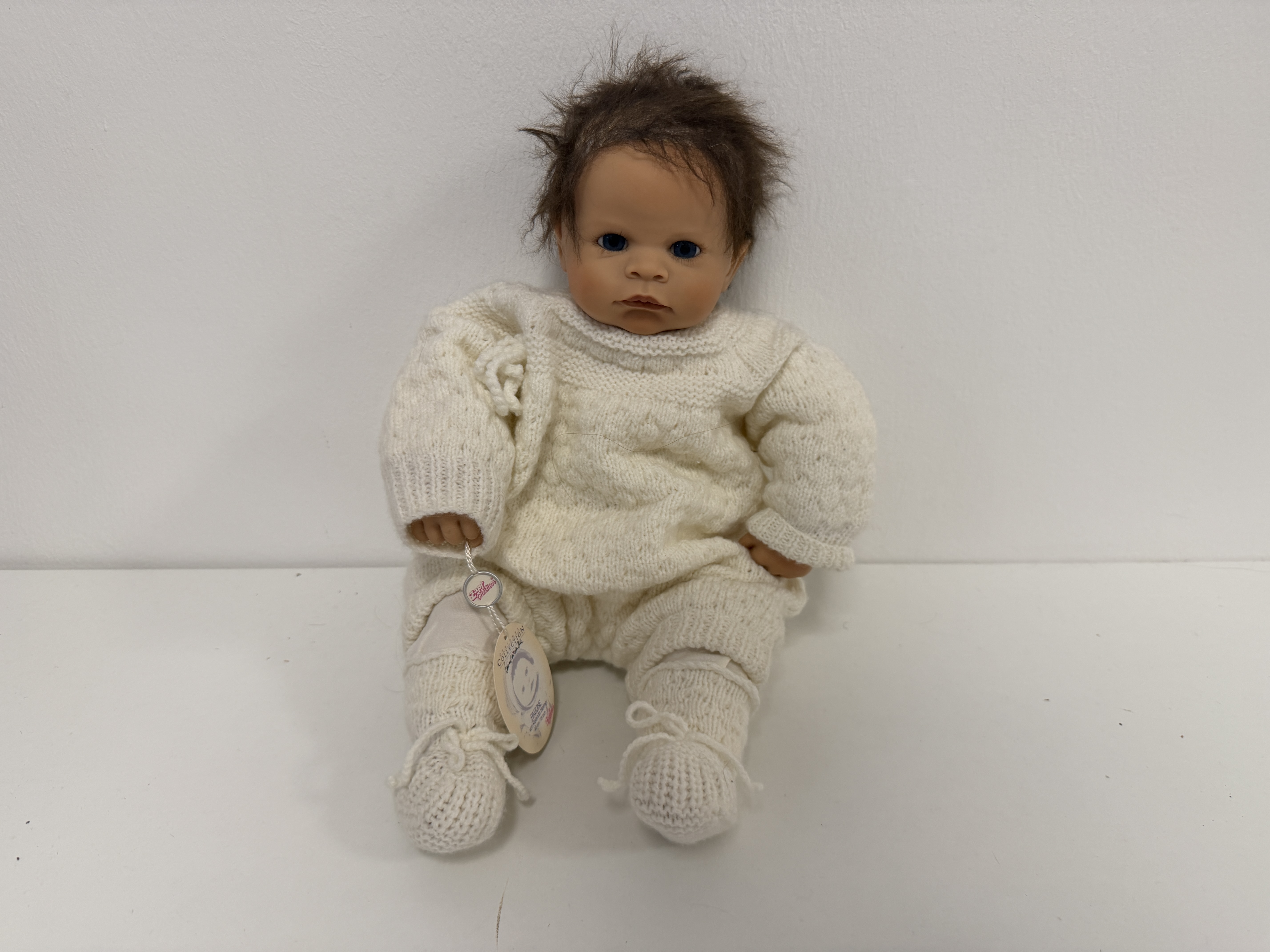 Rolanda Heimer Künstlerpuppe Vinyl Puppe 46 cm. Top Zustand 