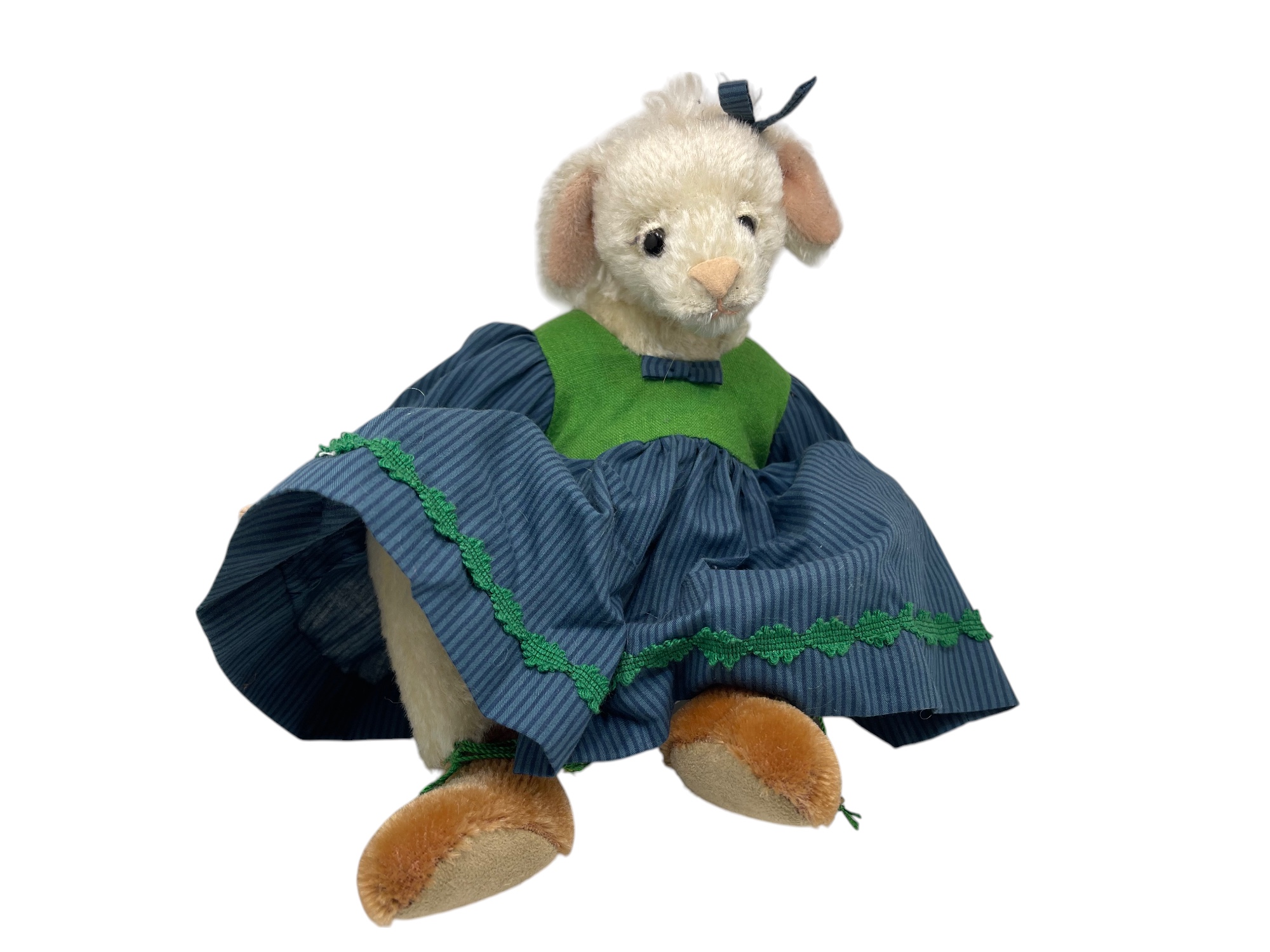 Gaby Schlotz Künstler Stofftier Schaf 32 cm. - Top Zustand.      