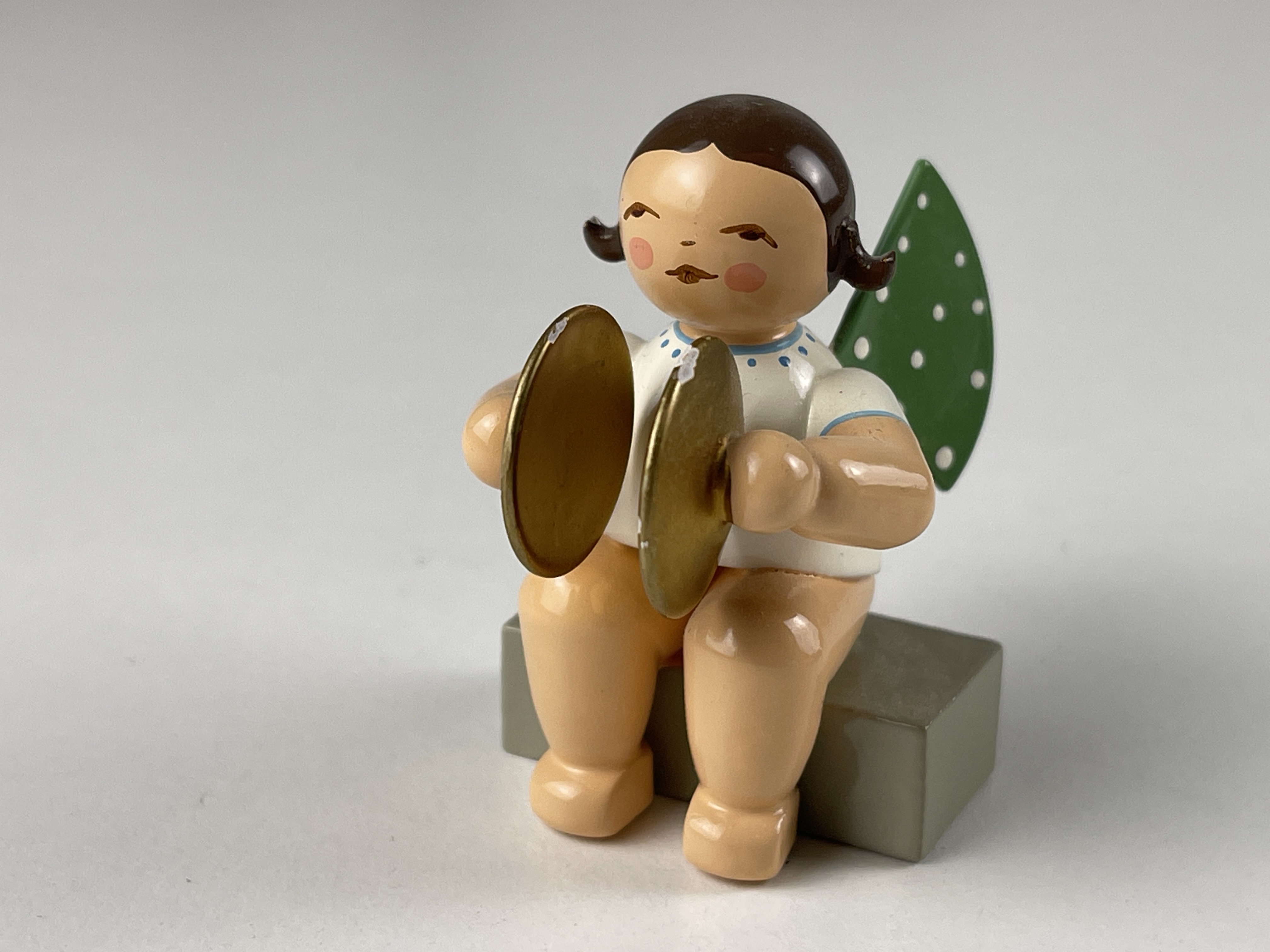 Wendt und Kühn Erzgebirge Figur Engel 5,5 cm. Top Zustand