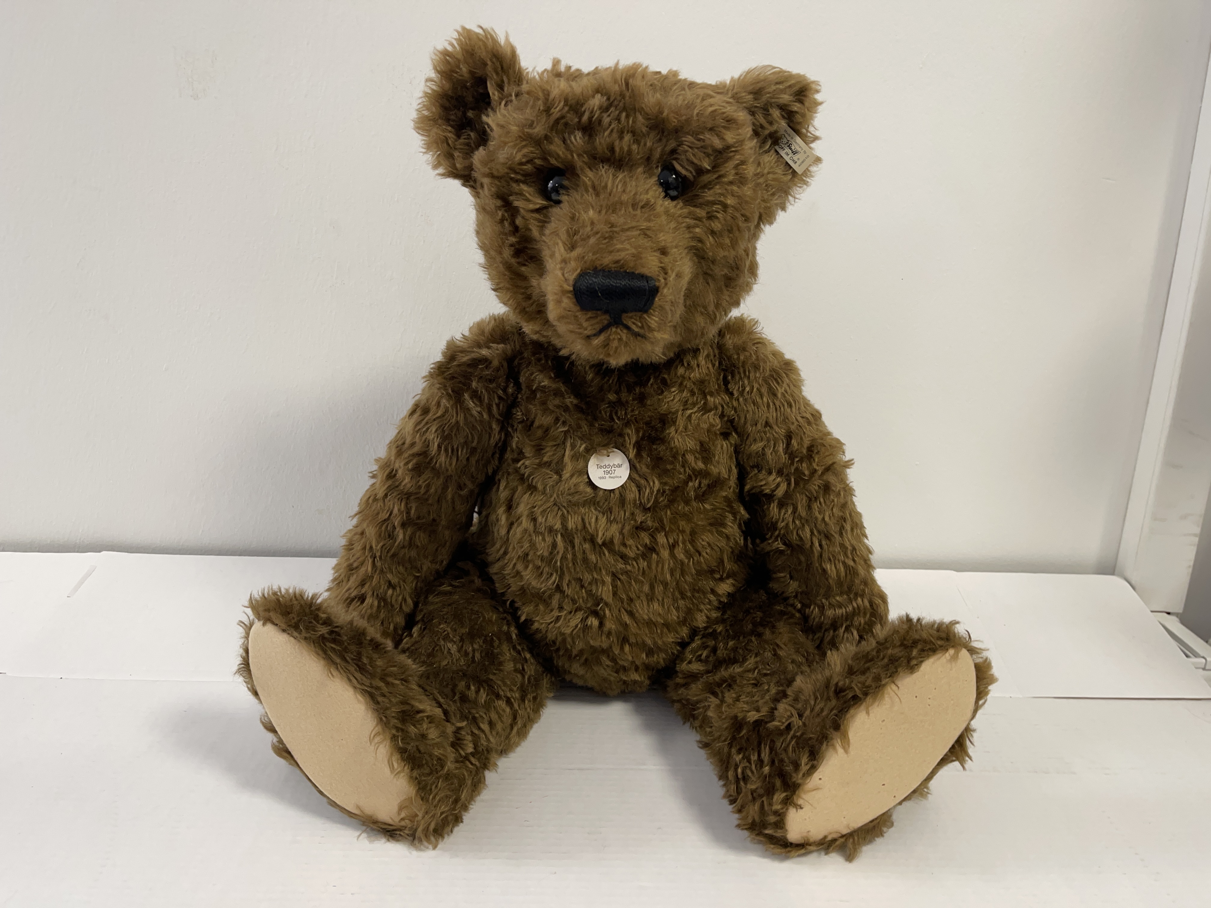 Steiff Tier 406010 Teddy 1907 Bär 70 cm Top Zustand. 