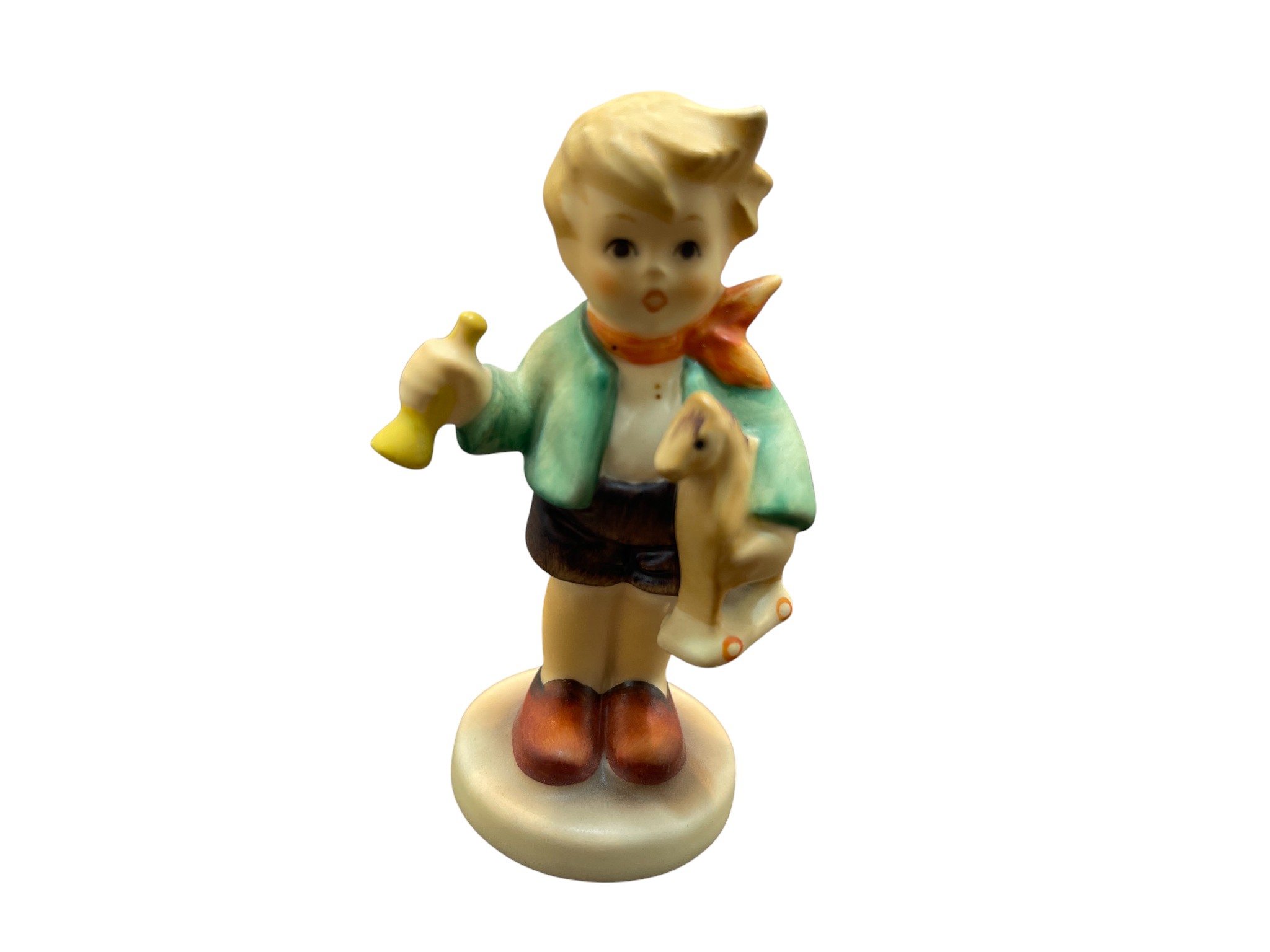 Hummel Figur 239/c Junge mit Holzpferd 9 cm. 1 Wahl Top Zustand  