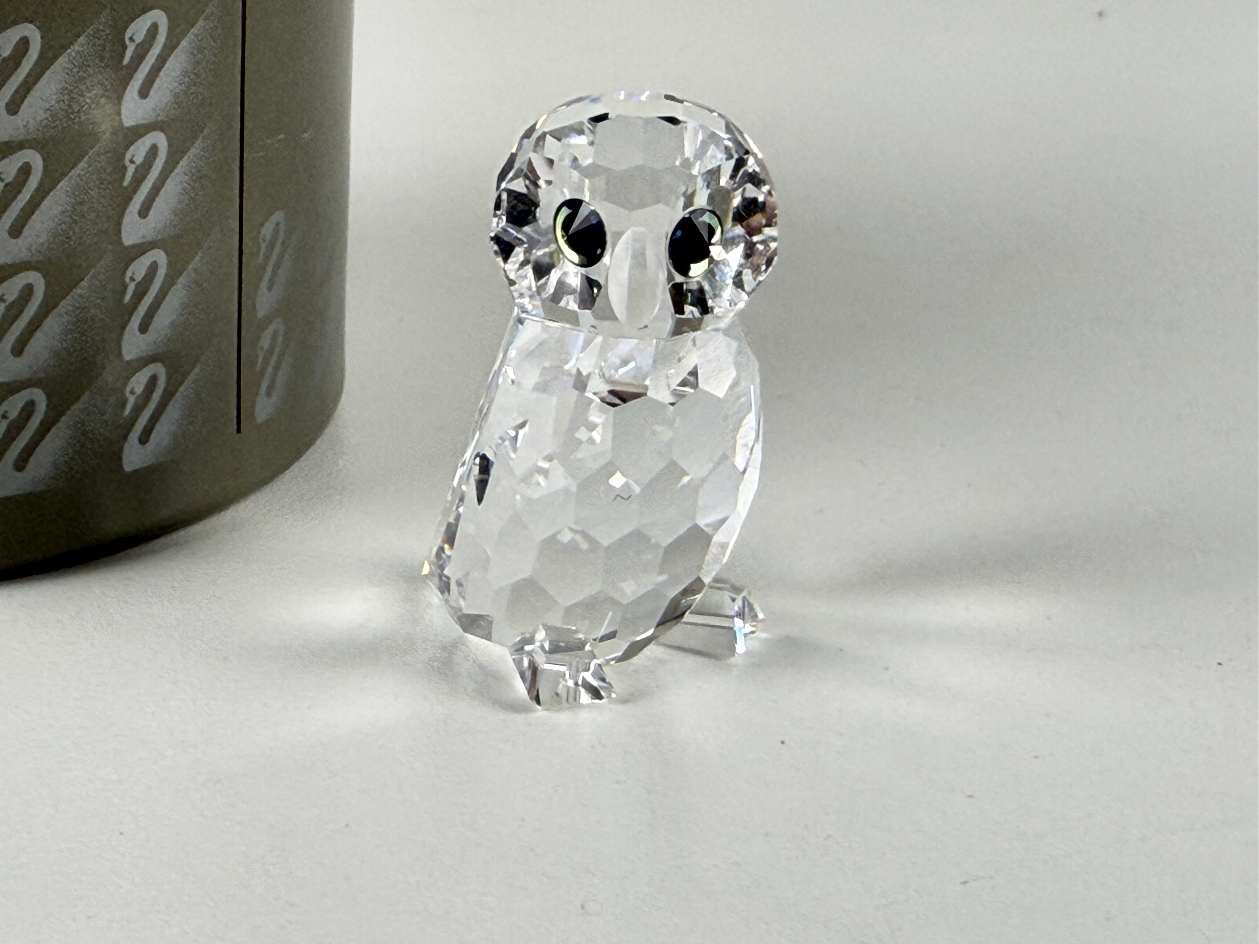  Swarovski Figur 188386 Eule 4 cm Ovp Zertifikat Top Zustand