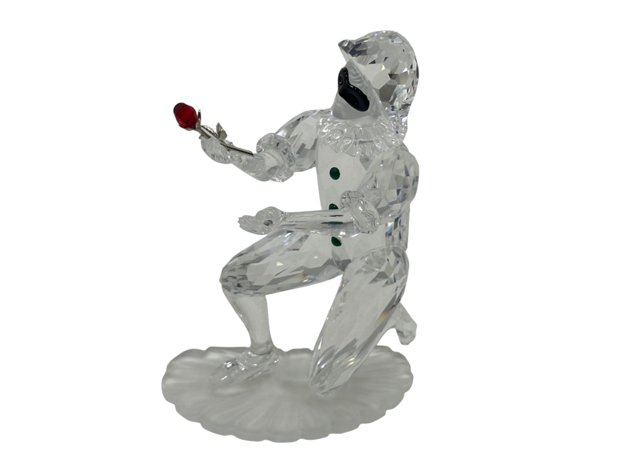 Swarovski Figur 254044 Jahresfigur 13,5 cm Harlekin 2001. Top Zustand