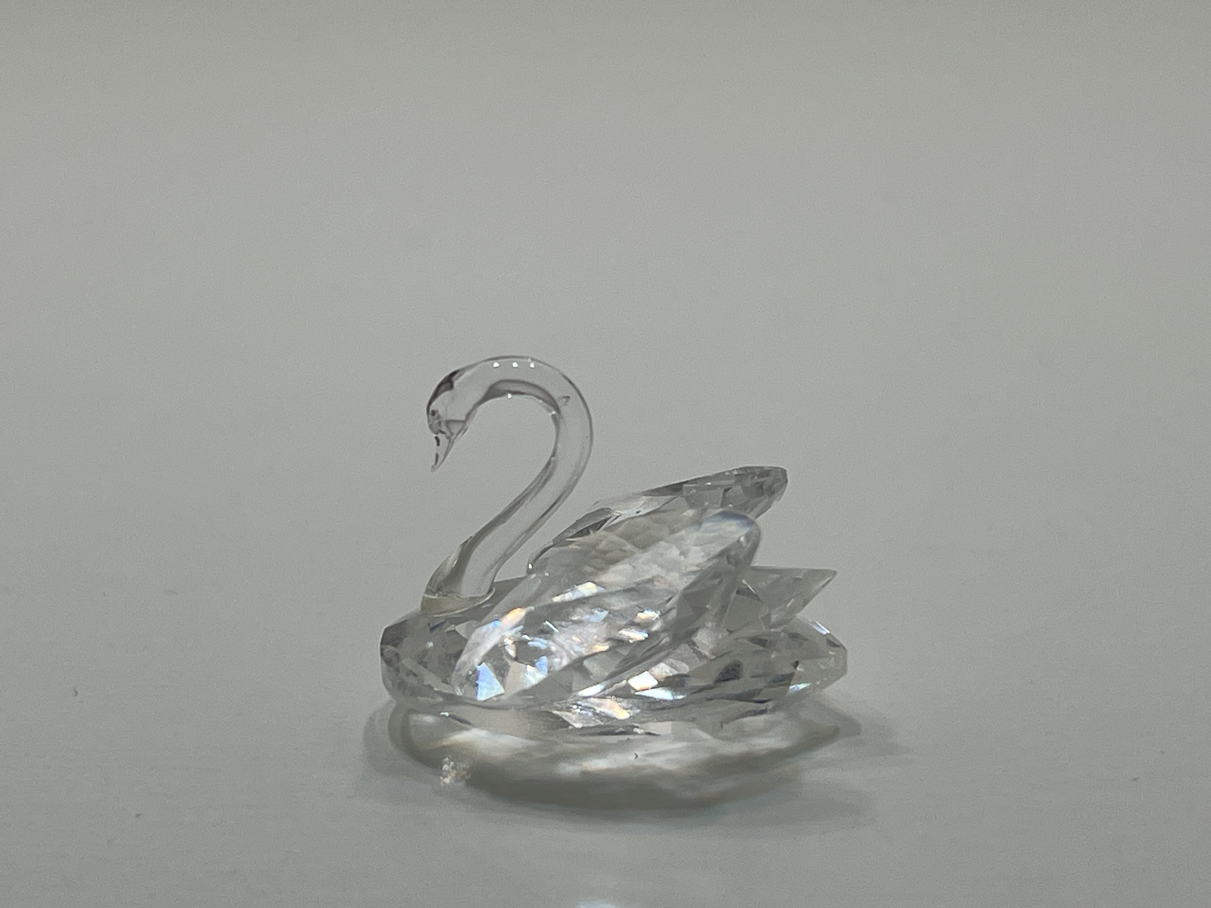 Swarovski Figur Kristall Schwan 2,5 cm. Top Zustand.