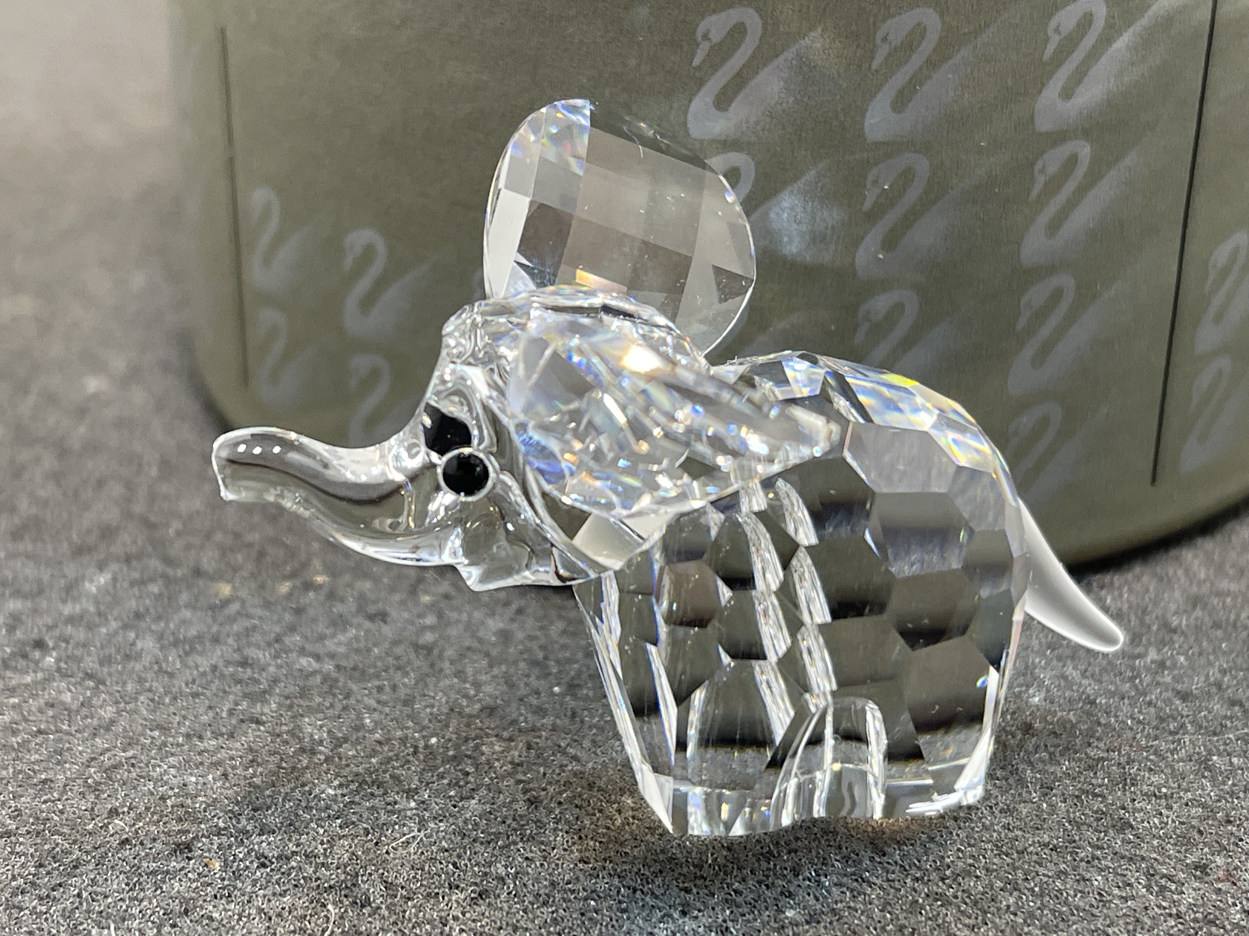  Swarovski Figur 151489 Elefant 5 cm. Ovp - Zertifikat - Top Zustand  
