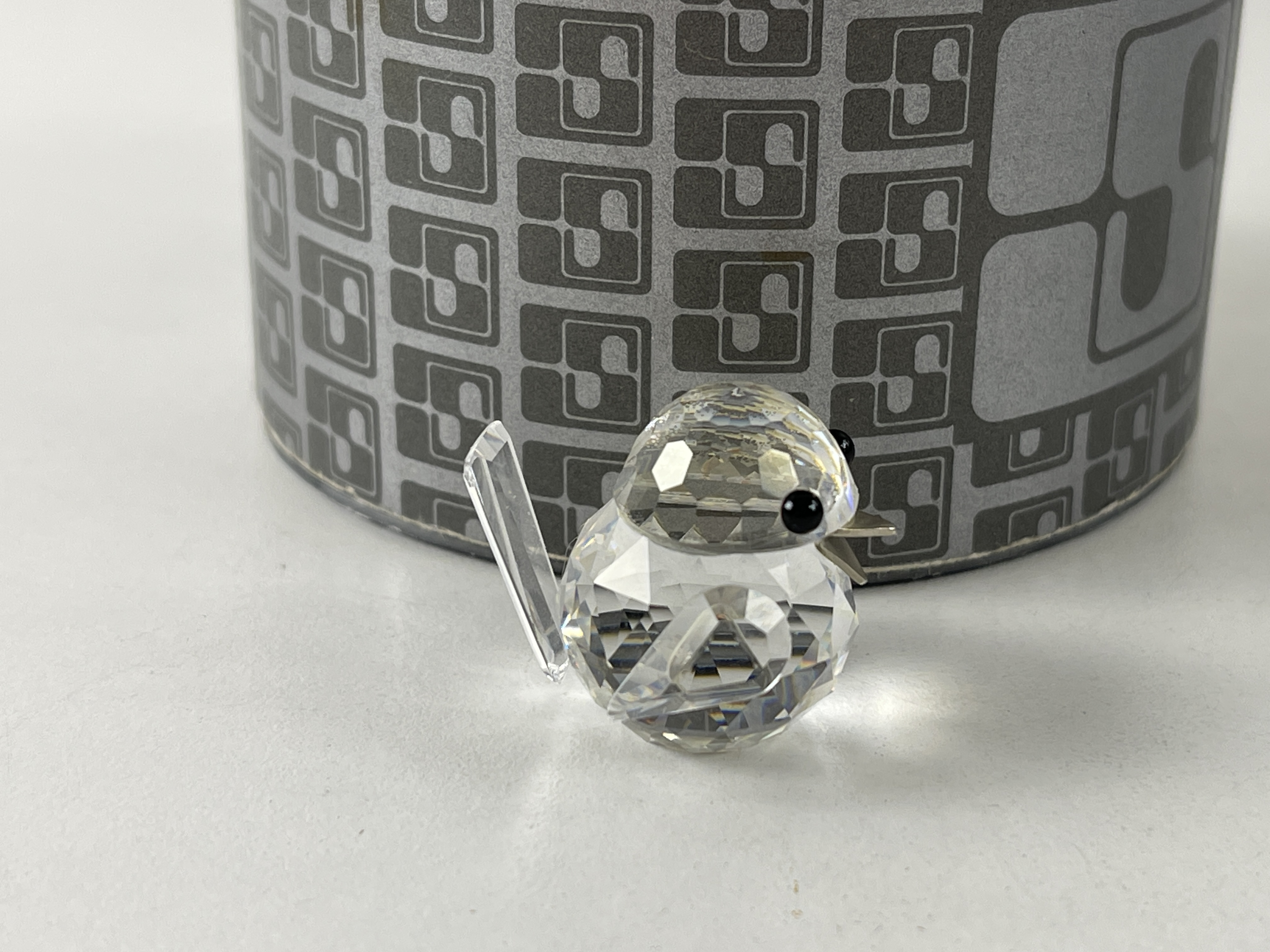  Swarovski Figur Kristall 010017 Spatz 3 cm. Ovp & Zertifikat + Top Zustand. 