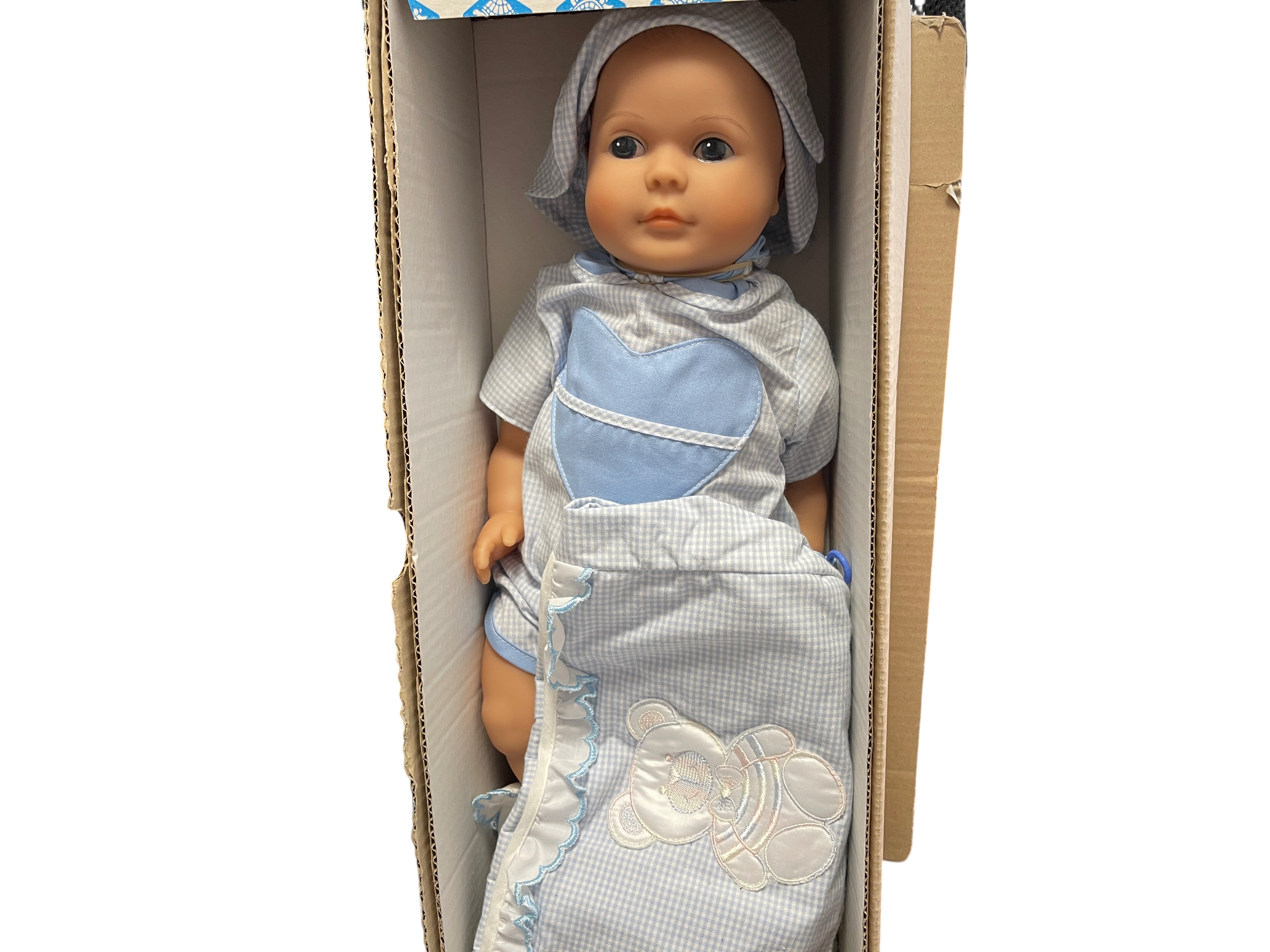 SchildkrötPuppe Sammler Vinyl Puppe 40 cm. Top Zustand 