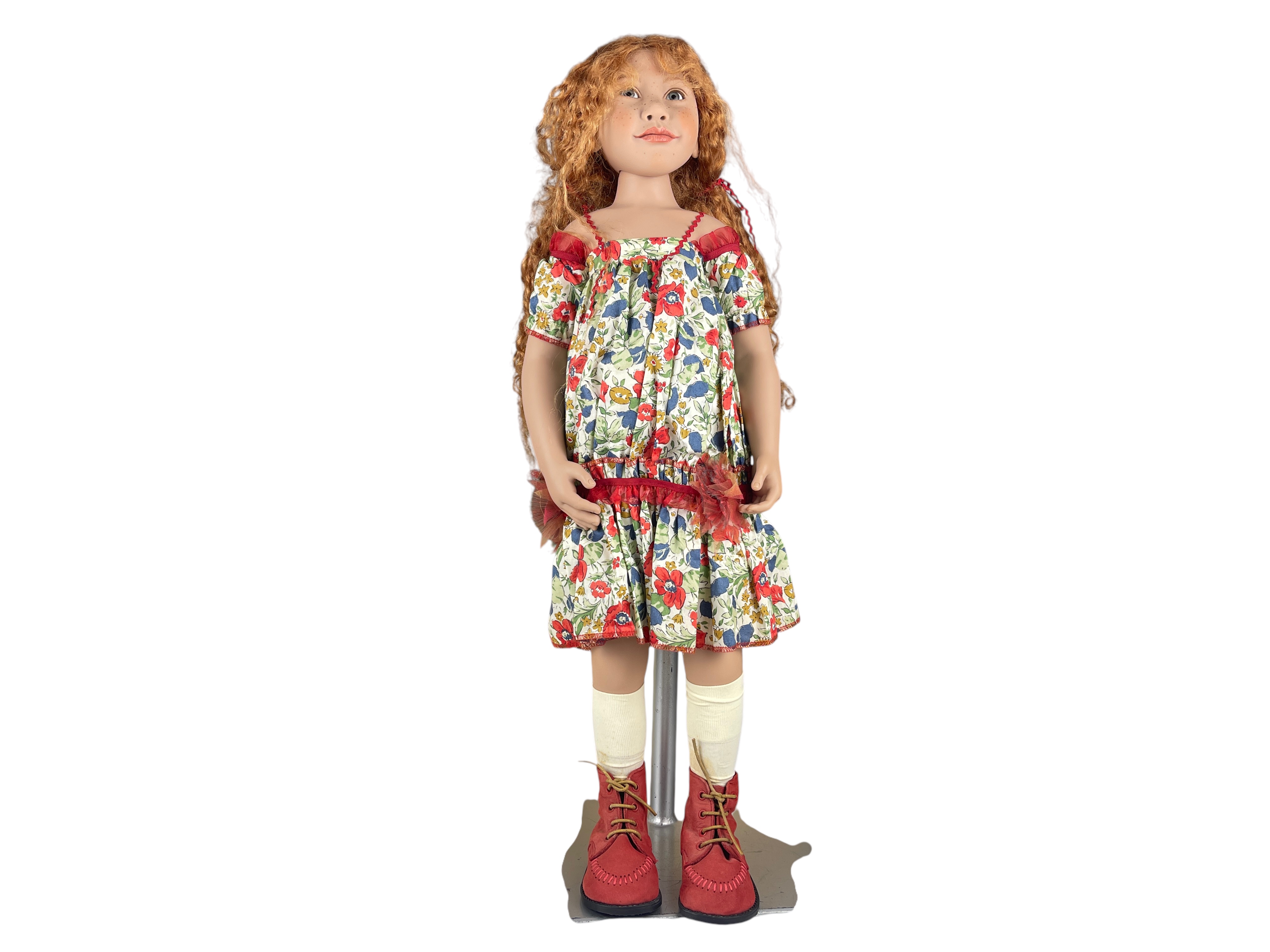Zwergnase Künstlerpuppe Nicole Marschollek Puppe 63 cm. Top Zustand   