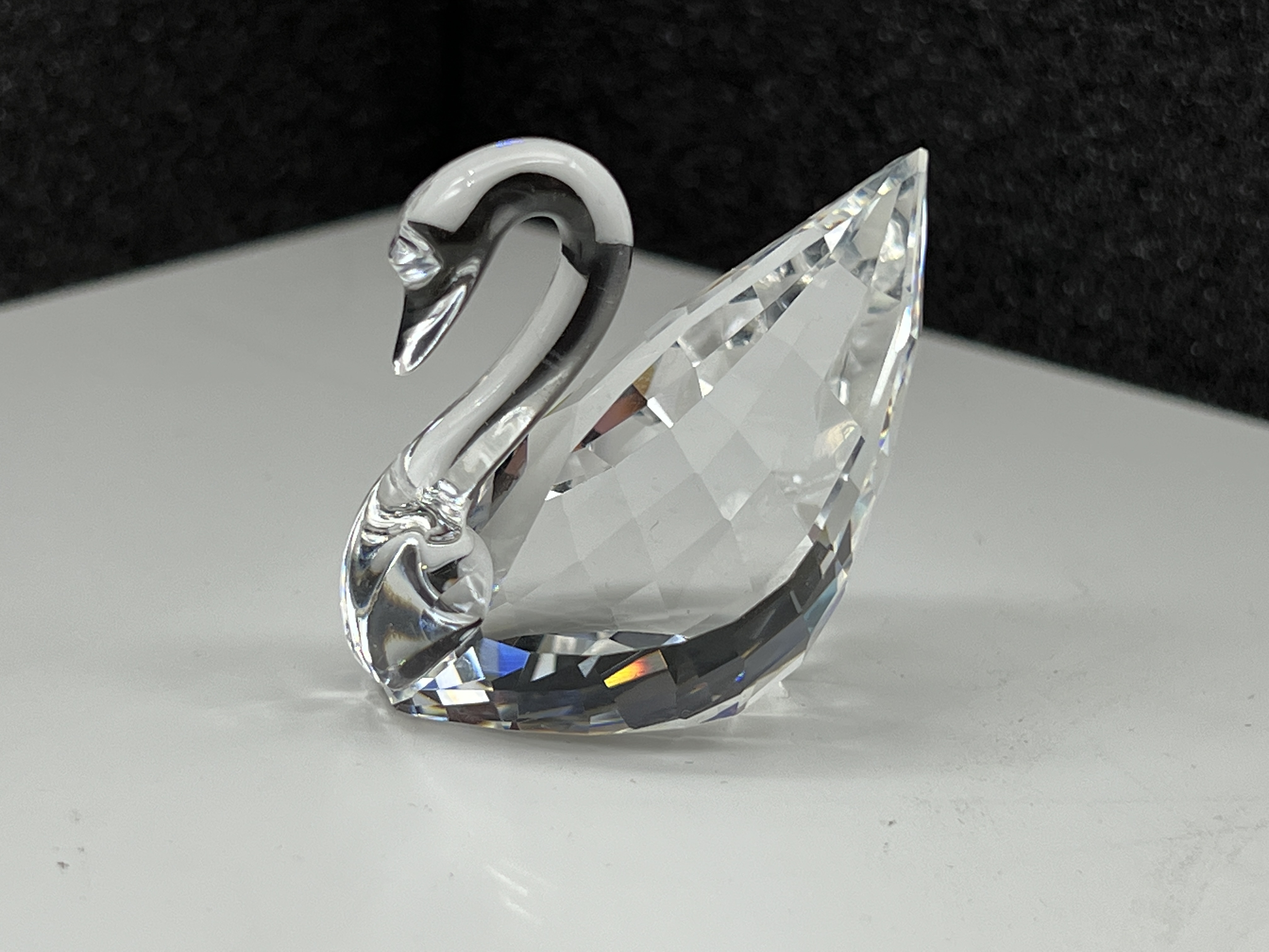 Swarovski Figur  Schwan 4 cm. Top Zustand    