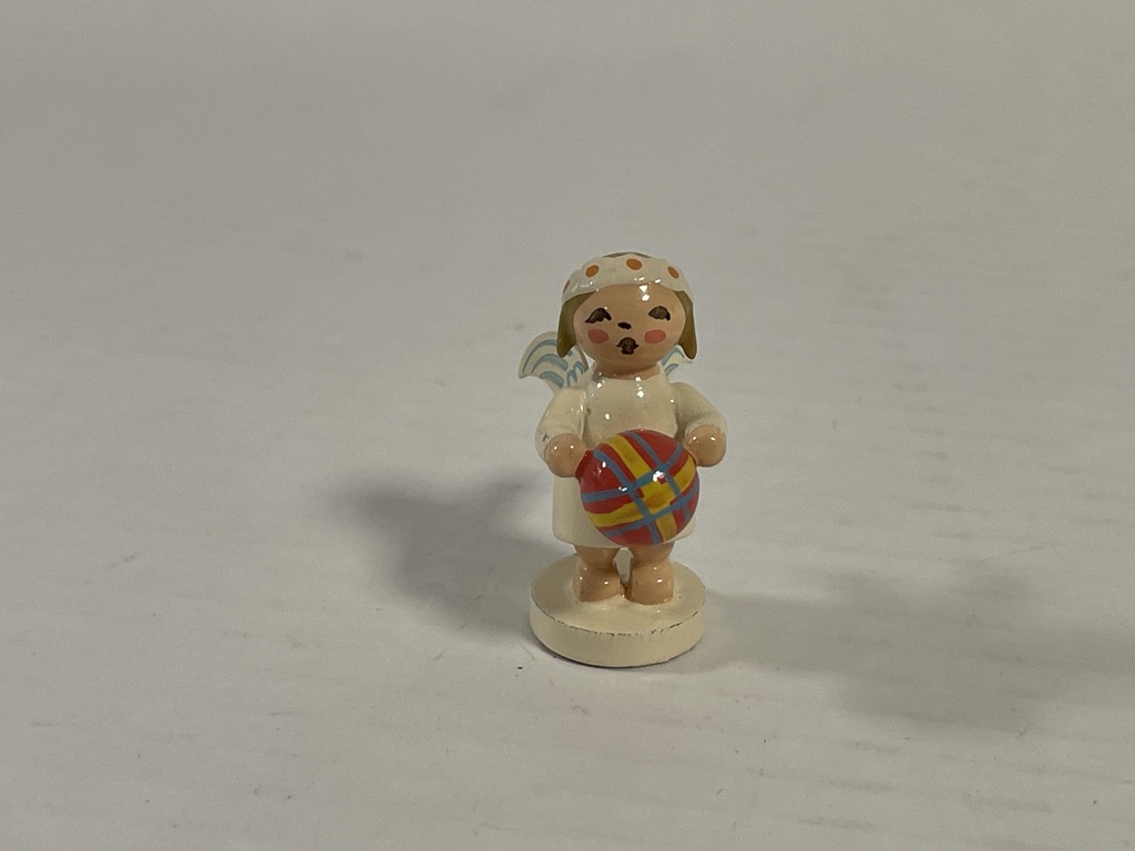 Erzgebirge Figur Engel 4 cm. Zustand siehe Fotos  