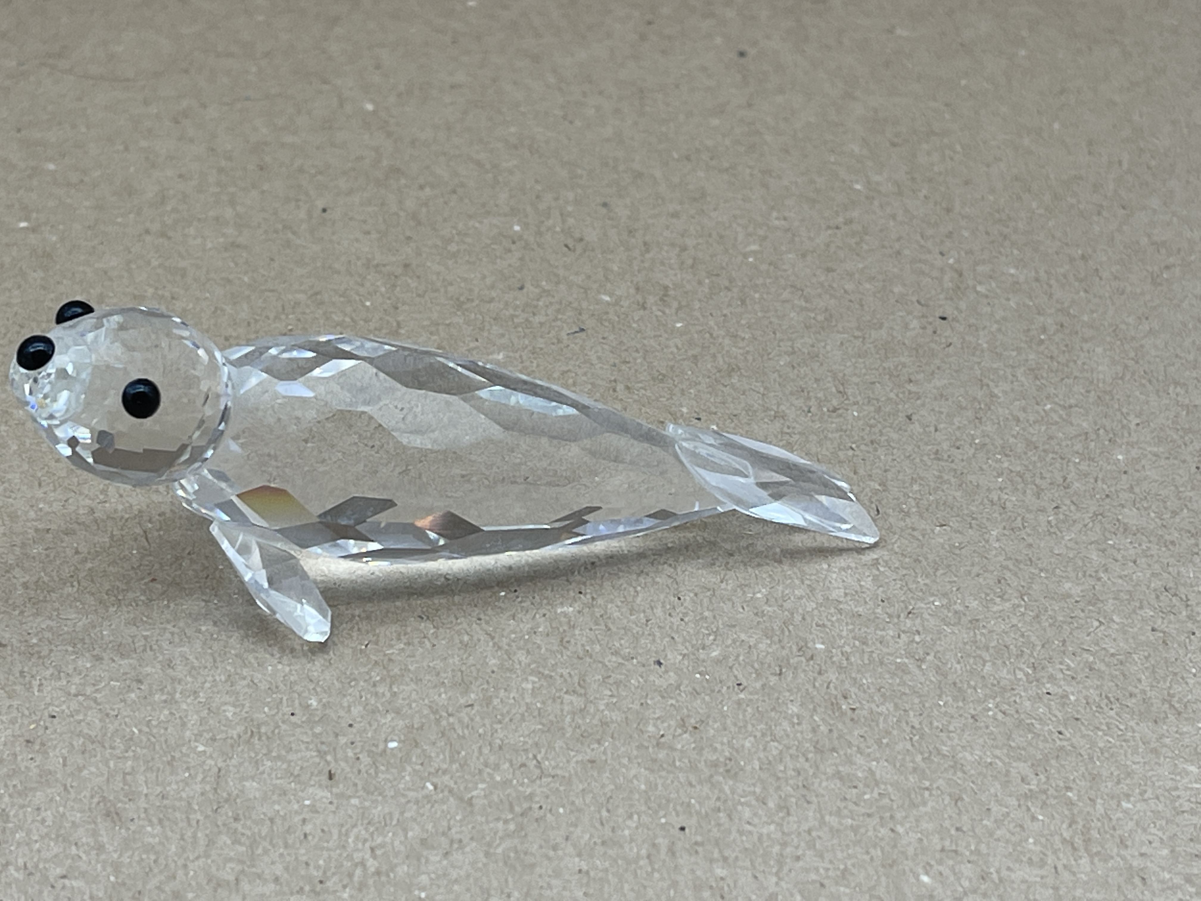  Swarovski Figur 012261 Großer Seehund / Robbe 10 cm. Top Zustand. 