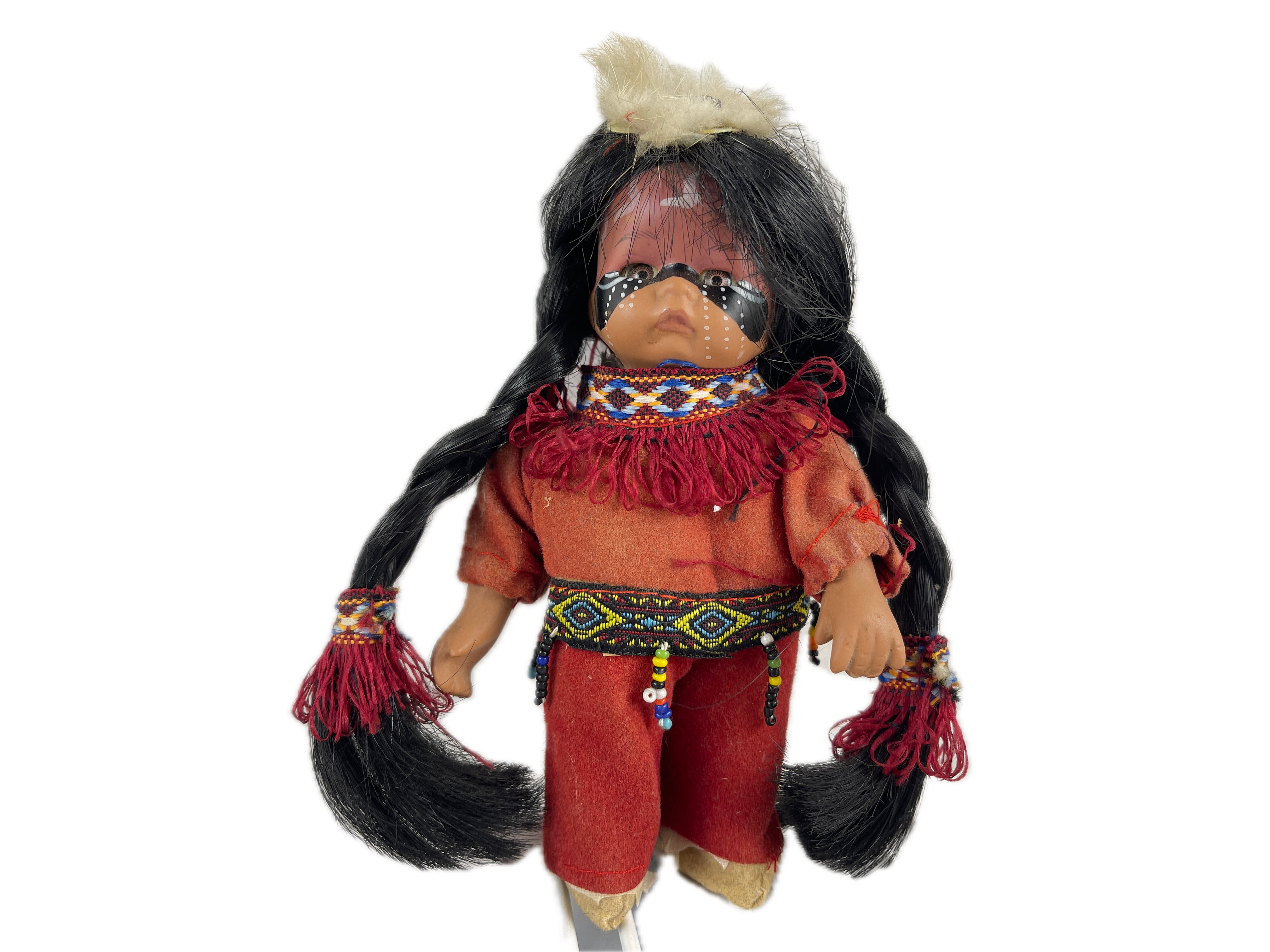 Künstlerpuppe Vinyl Puppe 14 cm. Top Zustand      
