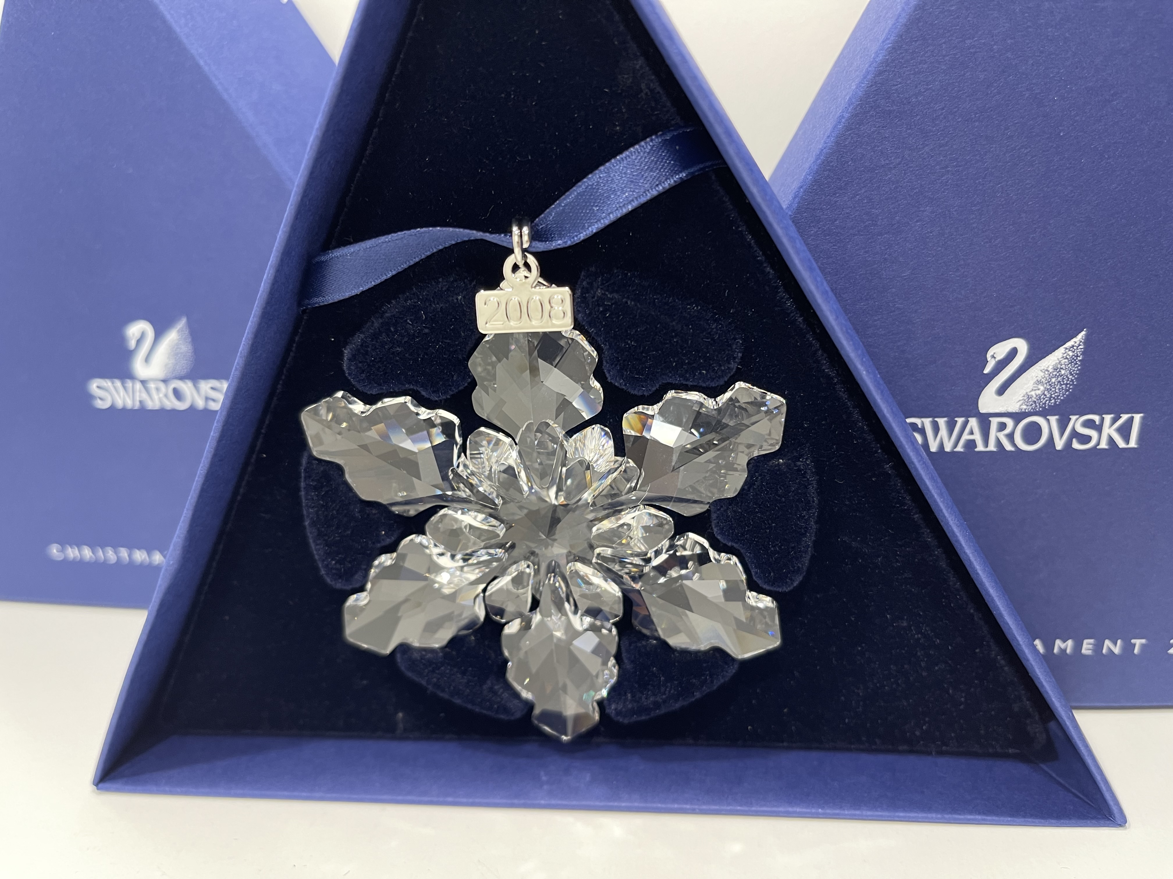Swarovski 942045 Weihnachtsstern 2008. Kiste + Top Zustand   