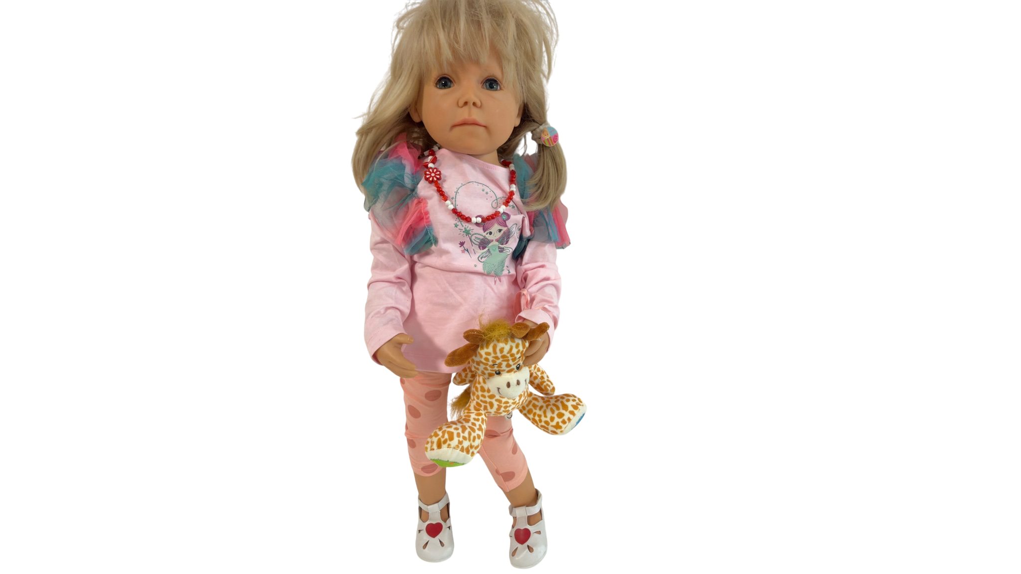 Künstlerpuppe Feser Vinyl Puppe 78 cm guter Zustand siehe Fotos 