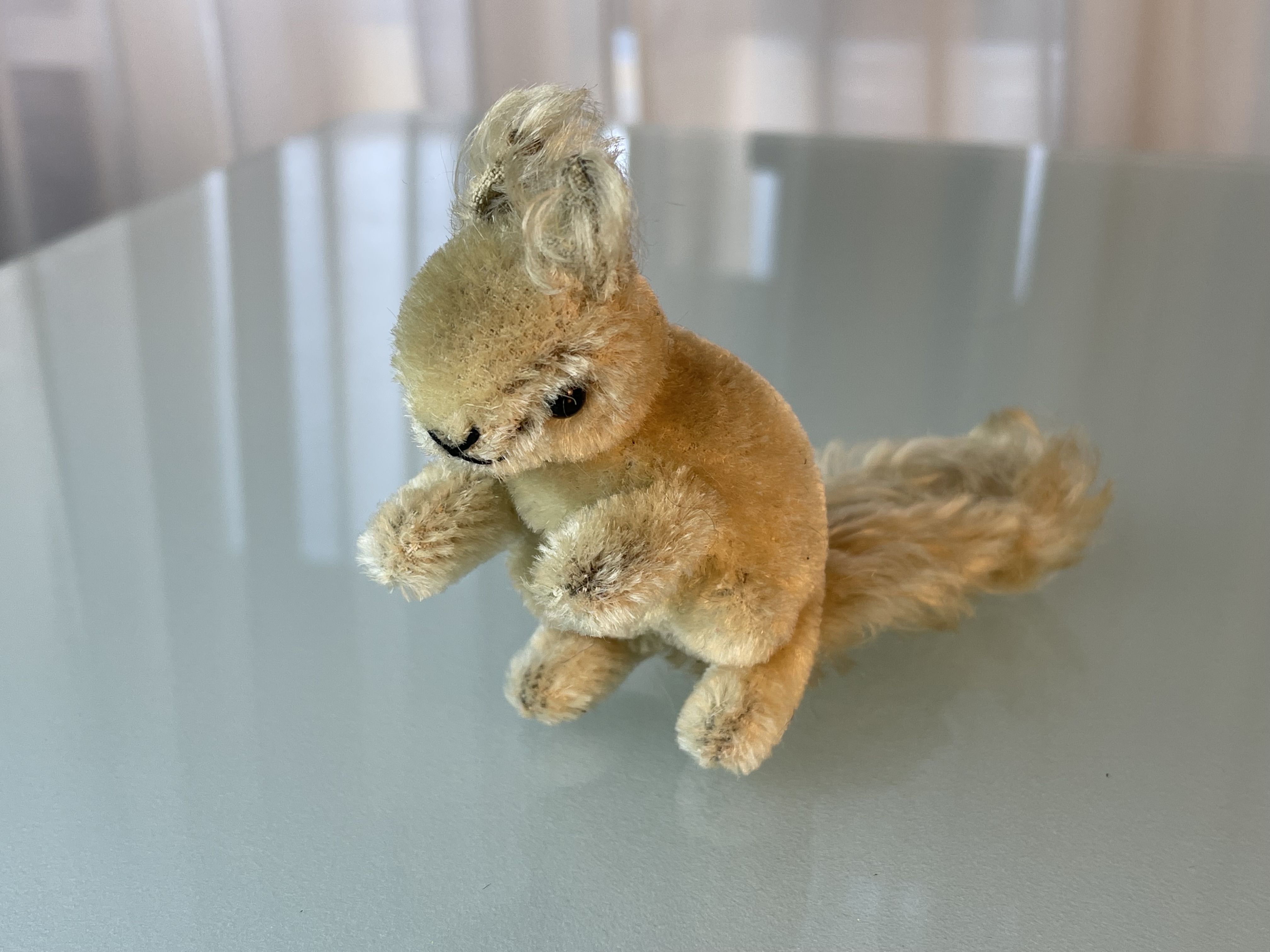 Steiff Tier Eichhörnchen 10 cm. Top Zustand     