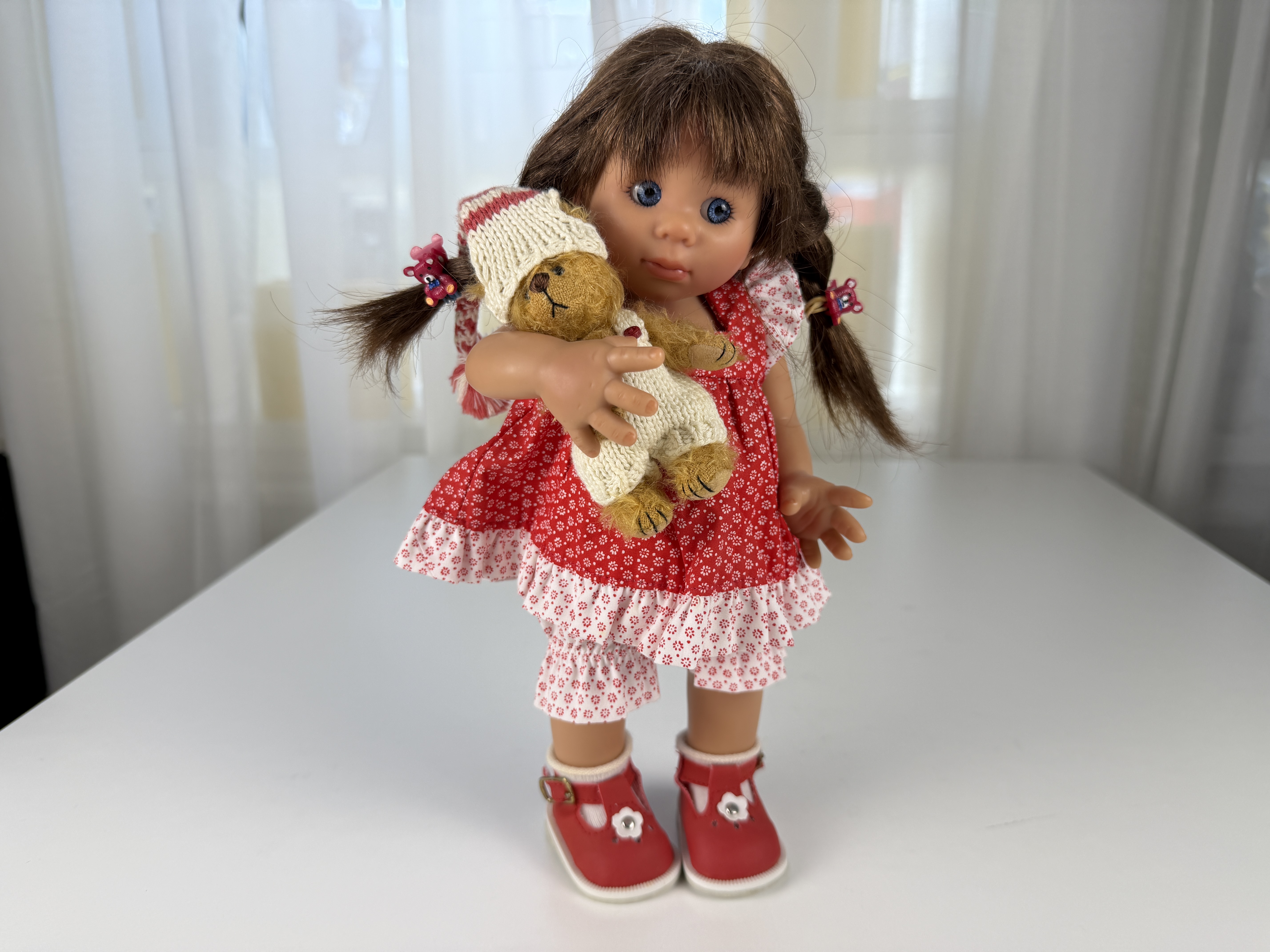Künstlerpuppe Rosemarie Anna Müller Puppe 30 cm. Top Zustand