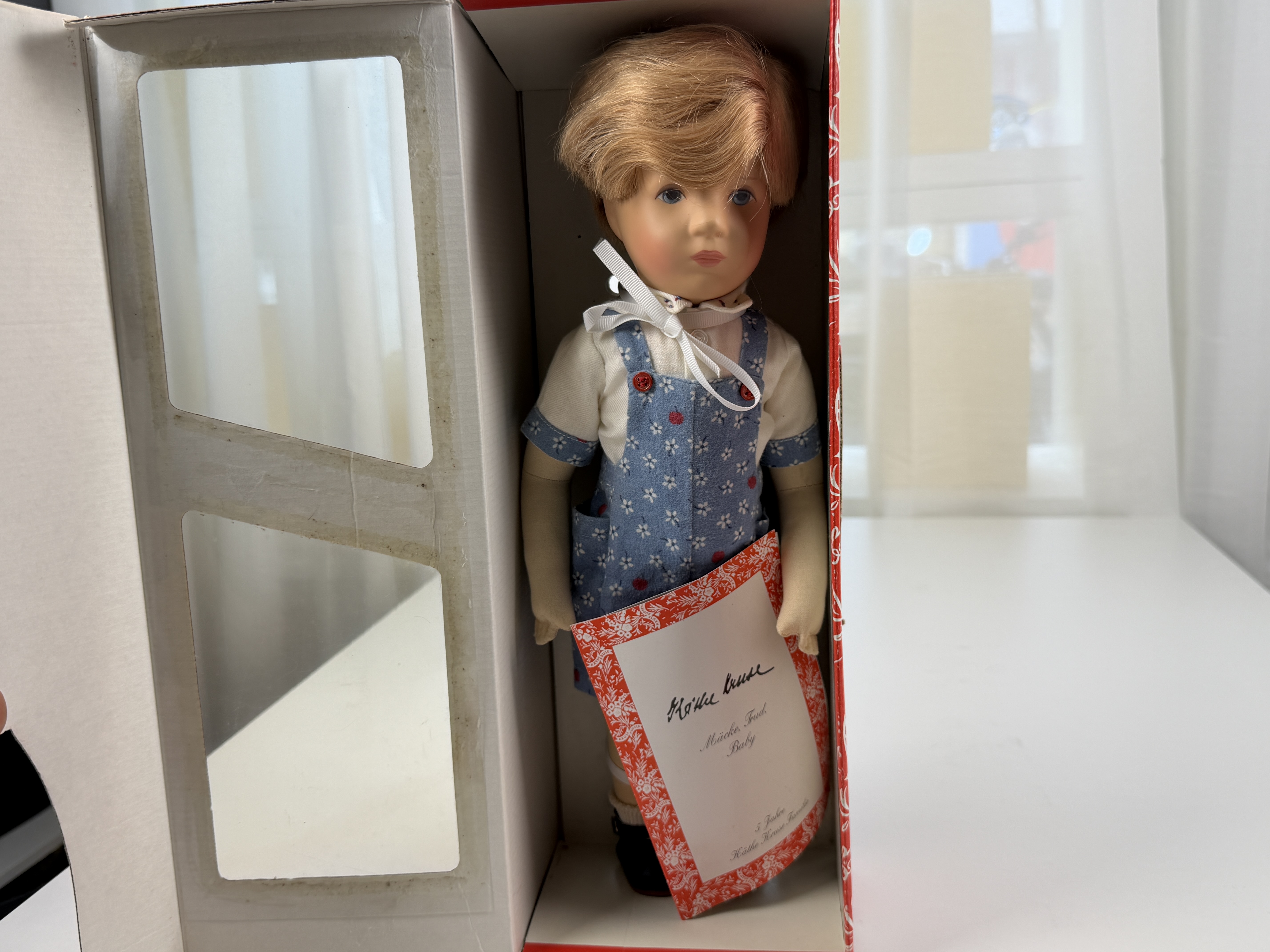 Käthe Kruse Puppe Sammlerpuppe 38 cm Top Zustand Siehe Fotos 