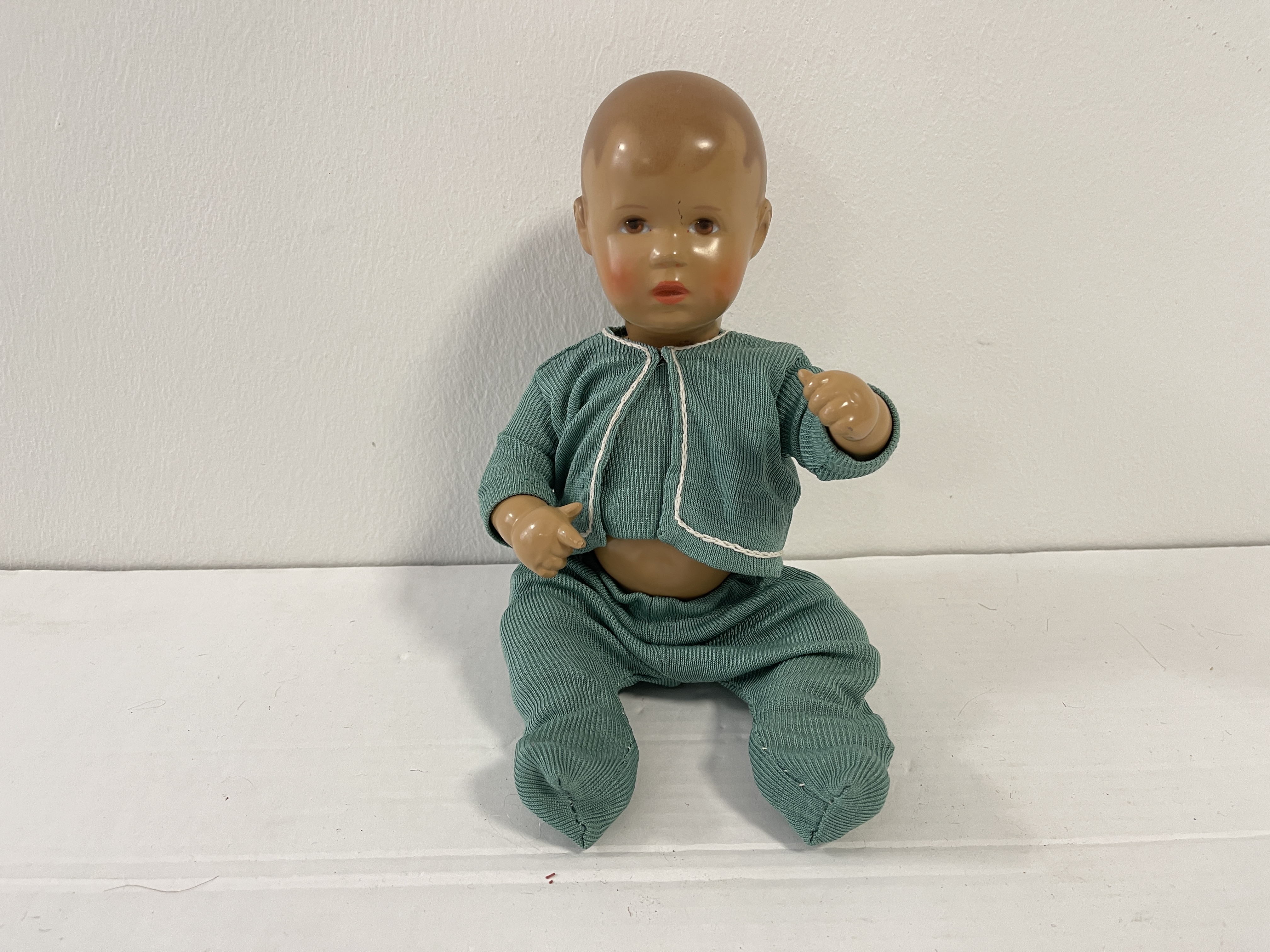 Käthe Kruse Zelluloid Puppe 30 cm. Zustand siehe Fotos  