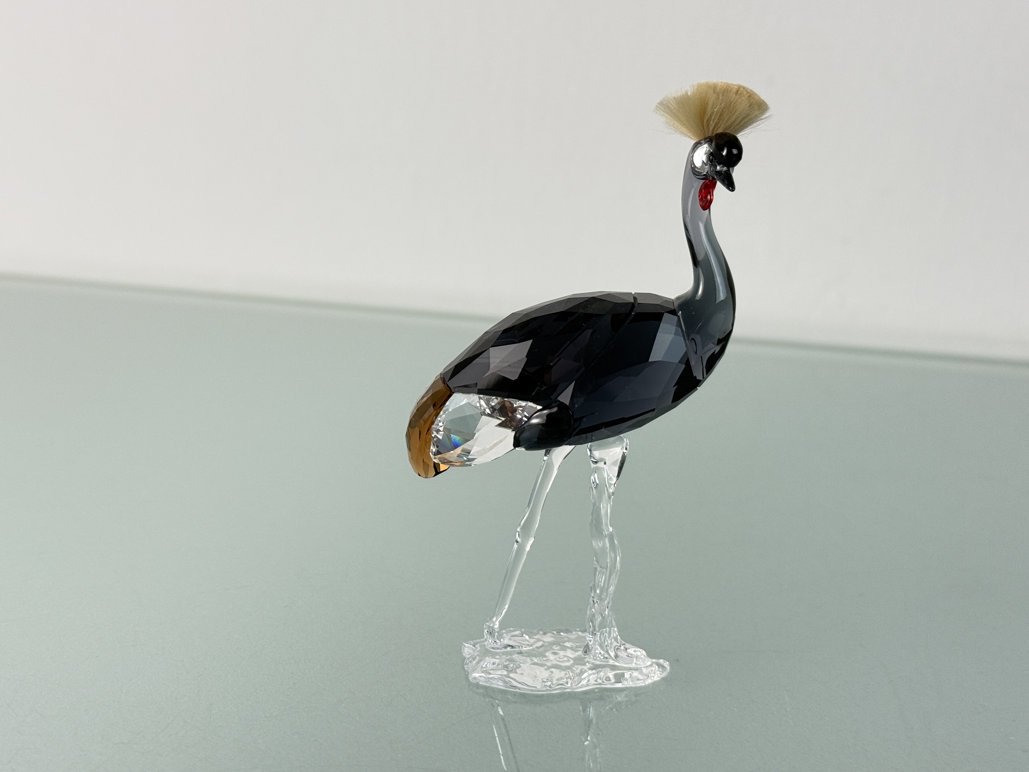  Swarovski Figur 5557894 Kranich 9,8 cm Top Zustand 