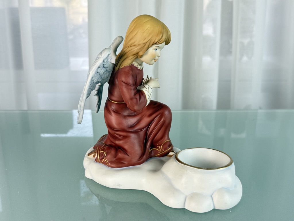 Kaiser Porzellan Figur Engel Kerzenständer 19 cm.  1 Wahl Top Zustand 