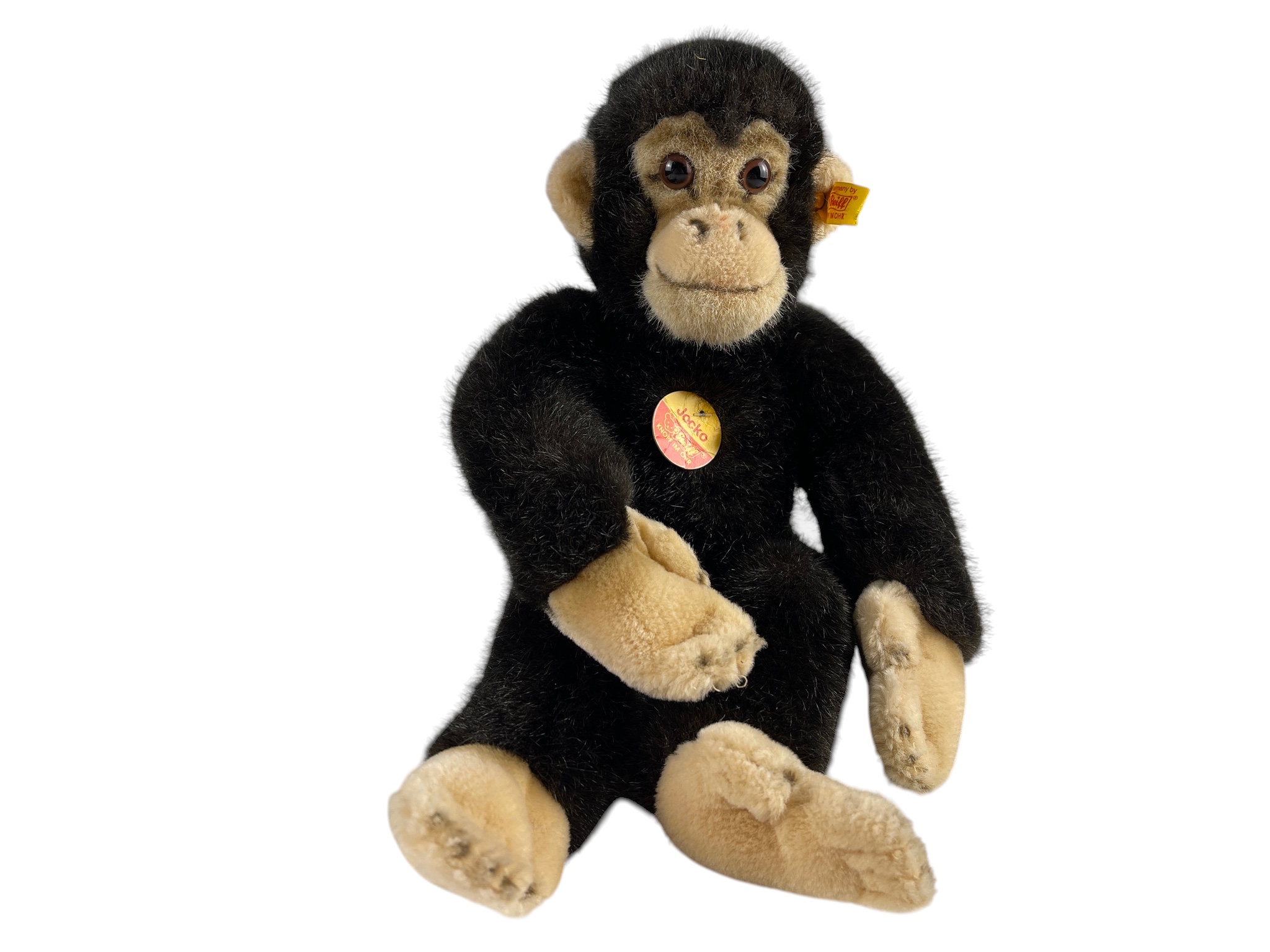Steiff Affe Jocko 060731 original 37 cm Top Zustand 
