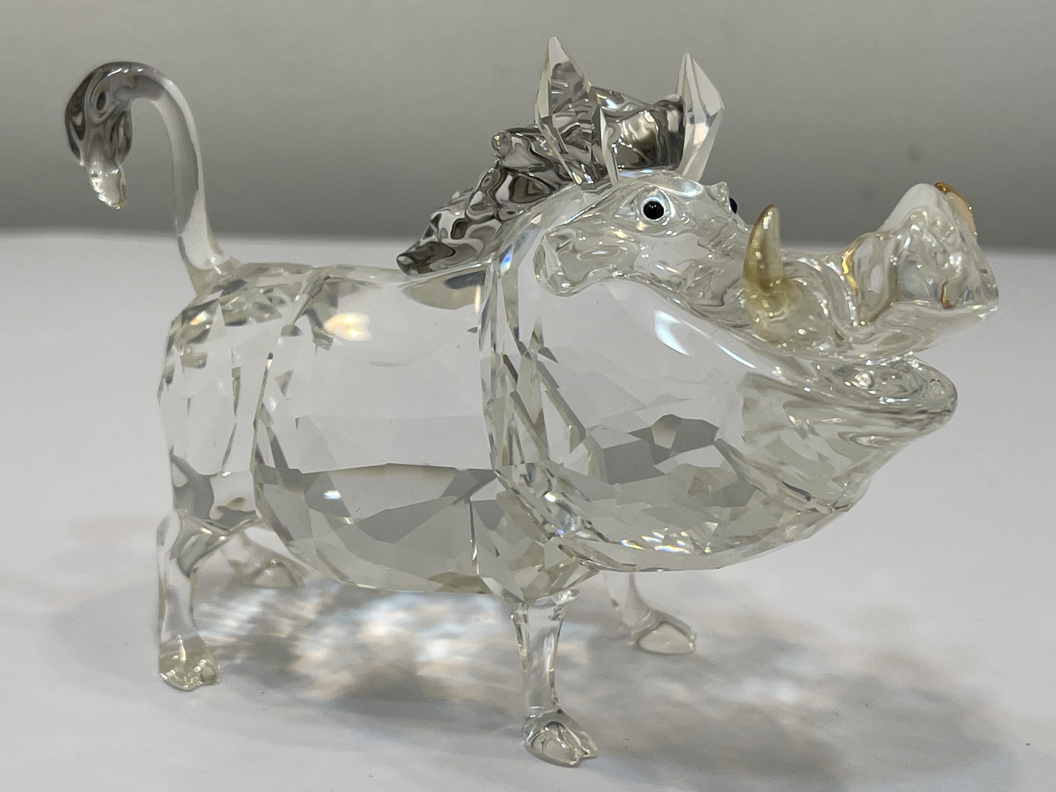  Swarovski Figur 1049784 Disney Pumba 9,2 cm. Top Zustand  