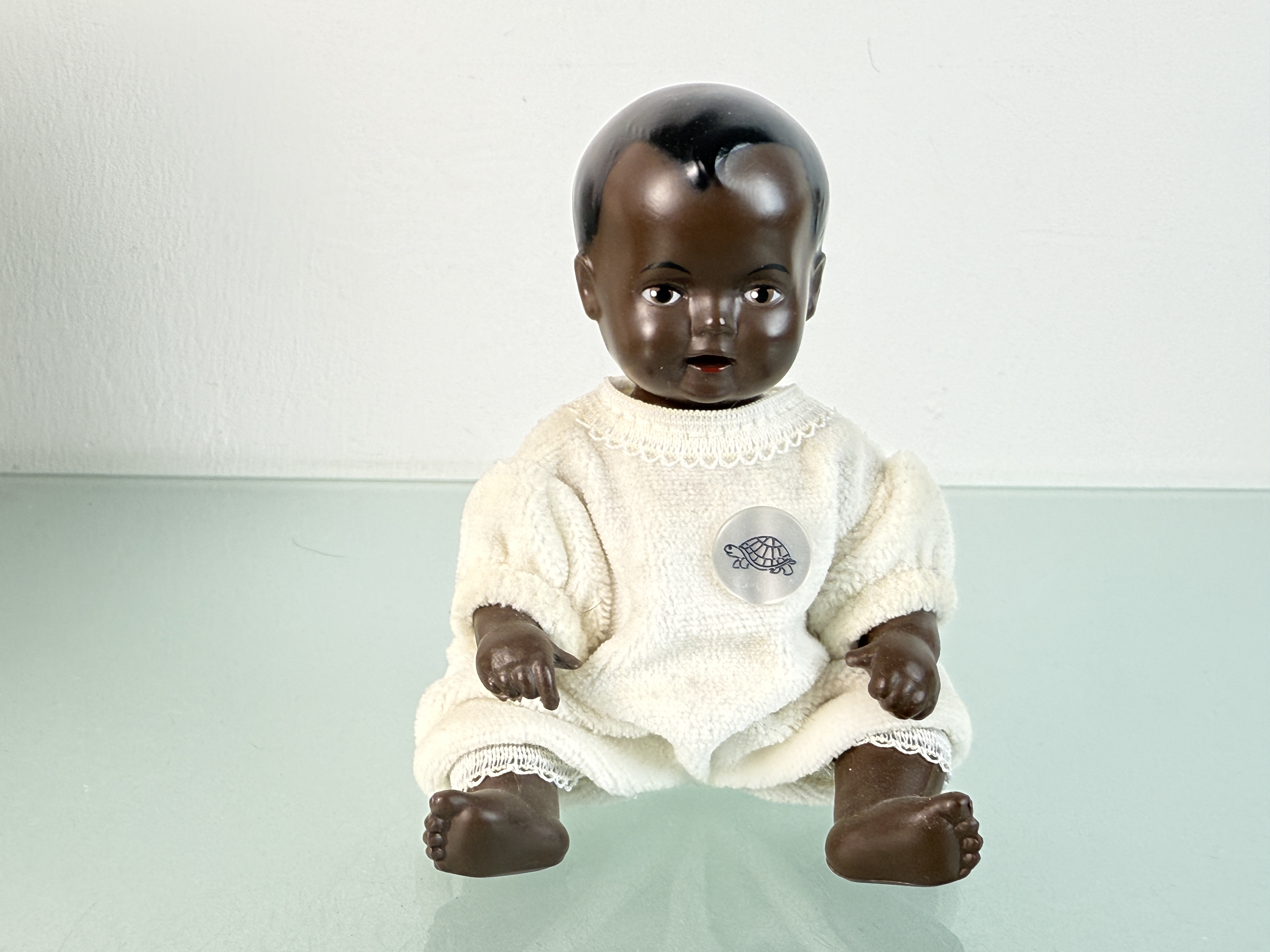 Schildkröt-Puppe Schildkrötpuppe Puppe 16 cm. Top Zustand 