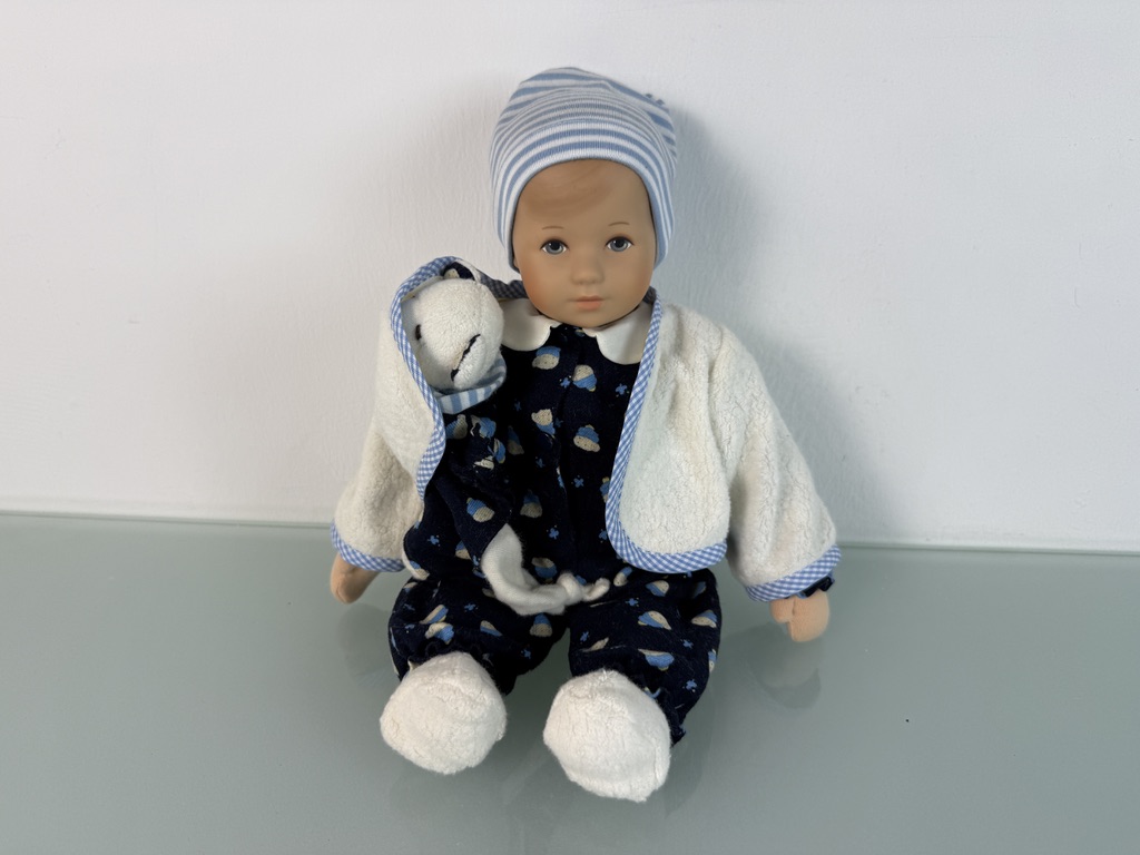 Käthe Kruse Puppe Glückskind 38 cm Top Zustand Siehe Foto.  Käthe Kruse Puppe Glückskind 38 cm Top Zustand Siehe Foto.