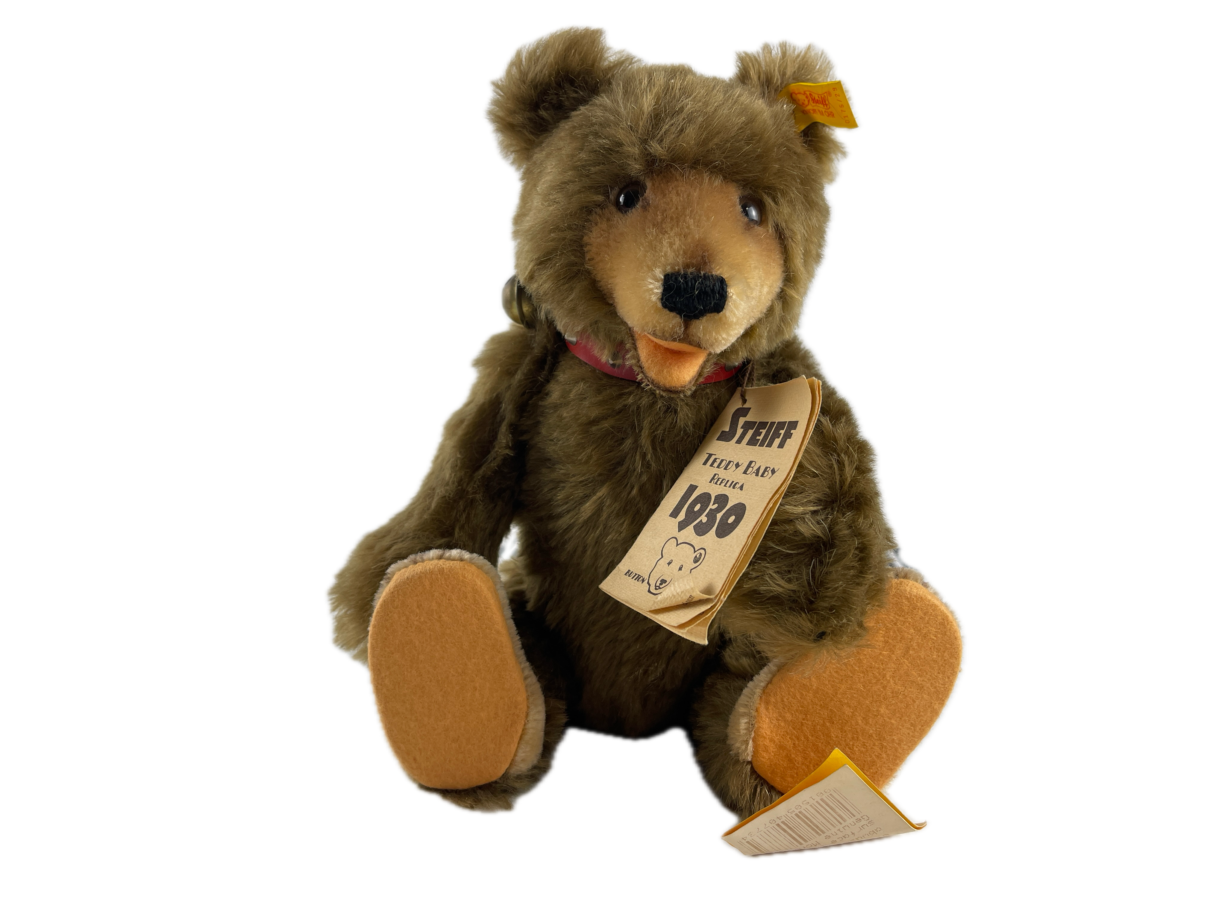 Steiff Tier Teddybär 0175/29 Replika Baby 29 cm. Raucherhaushalt