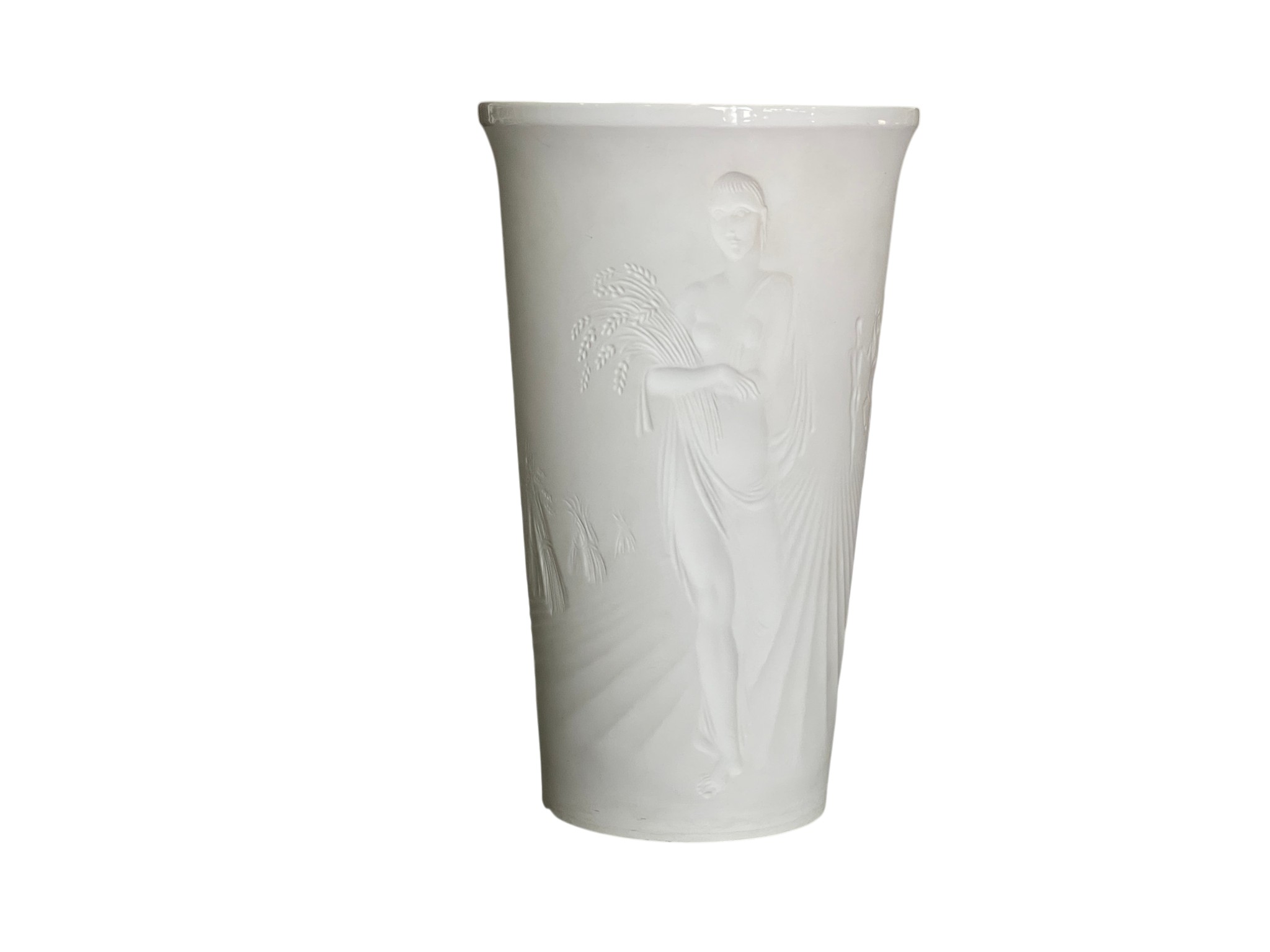 KPM Berlin Porzellan Vase 22 cm. - Zustand  siehe Fotos