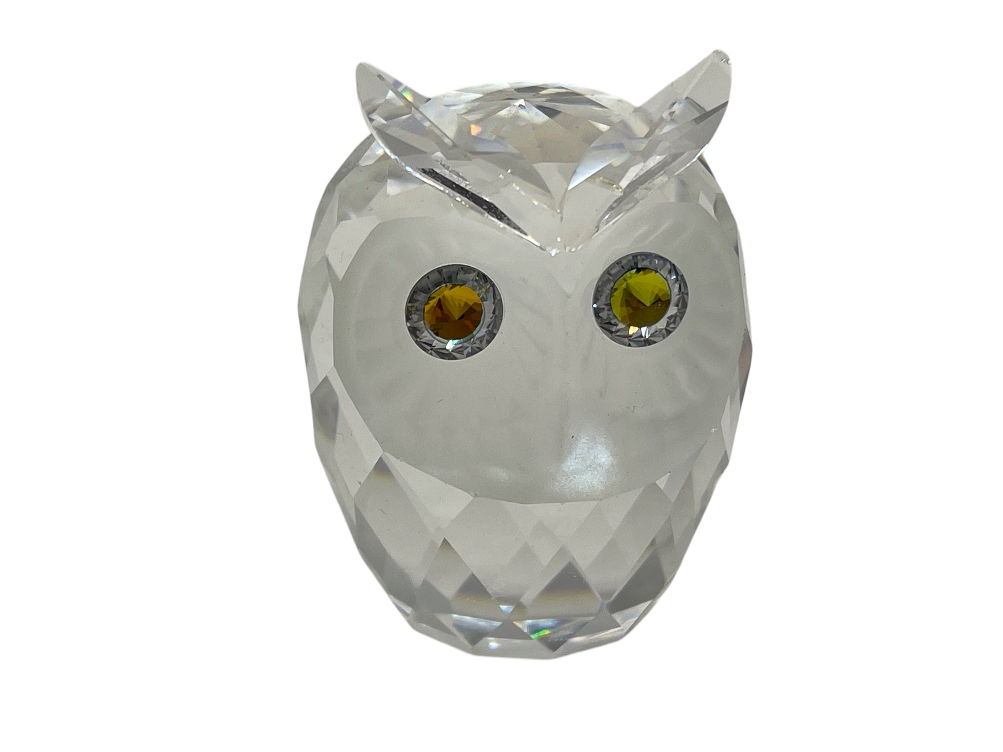 Swarovski Figur Kristall 046000 Eule 5,3 cm. Top Zustand   