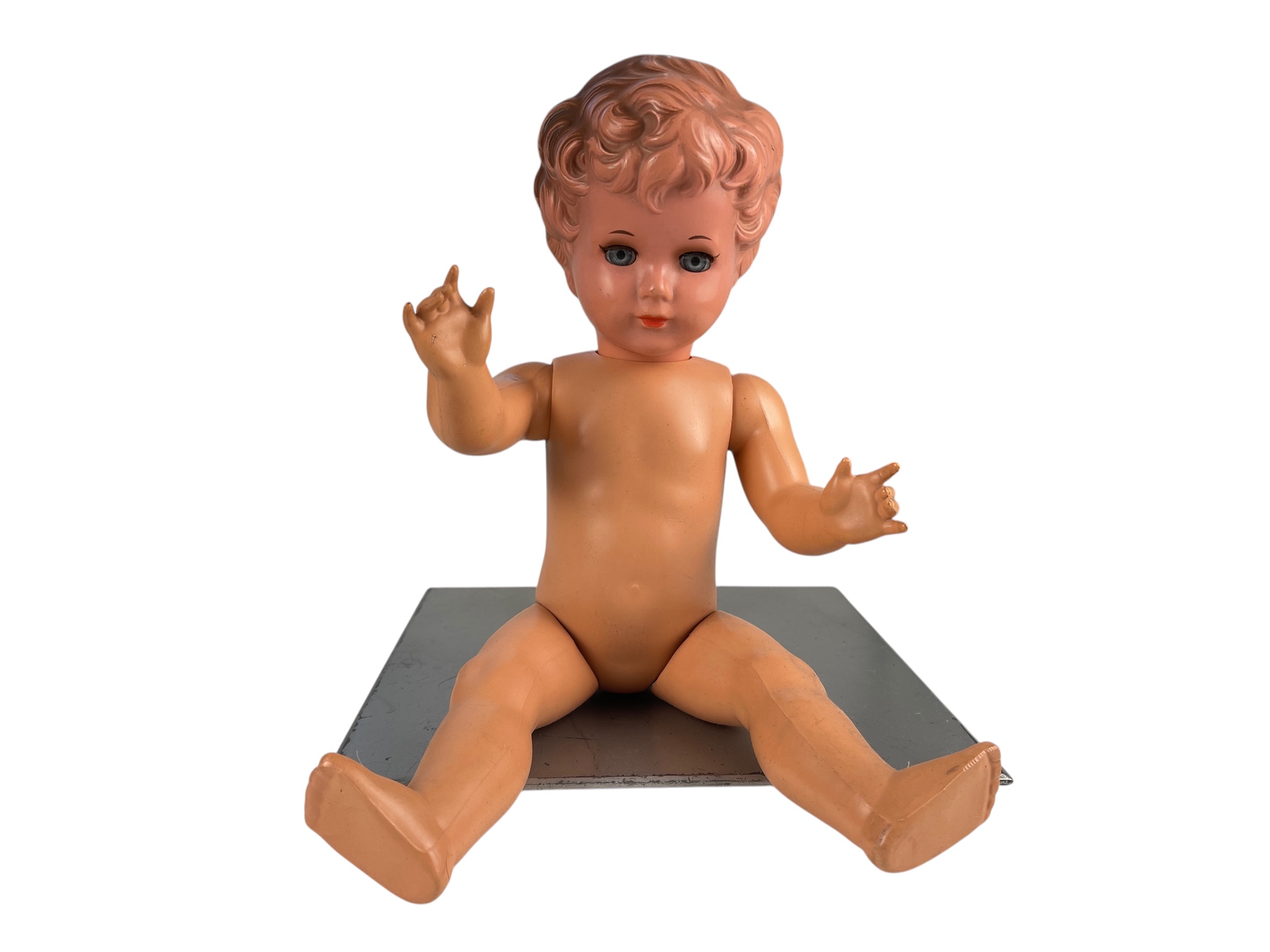 Schildkrötpuppe Tortulon Puppe 40 cm Zustand siehe Fotos  