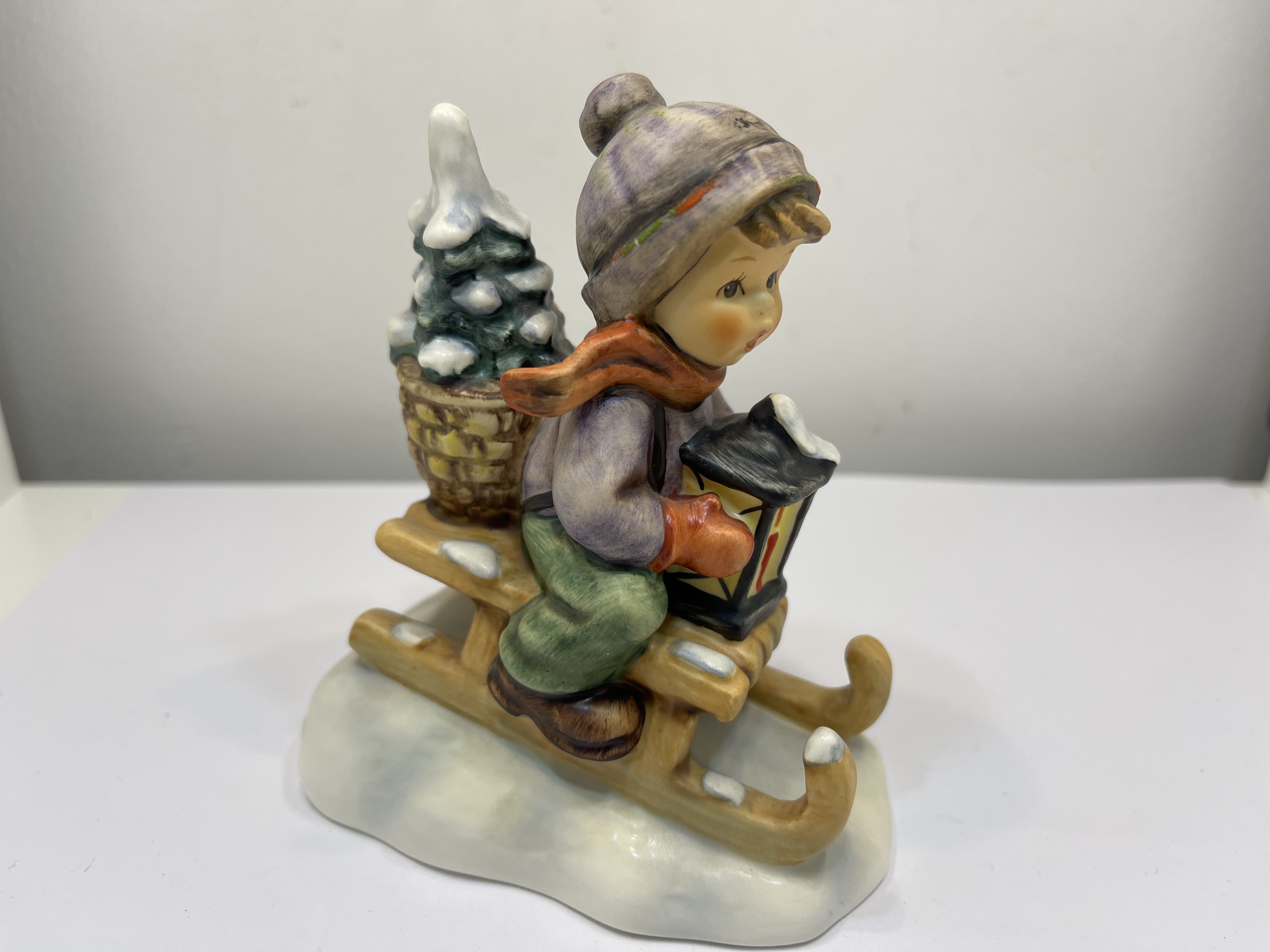 Hummel Figur 396 2/0 Fahrt in die Weihnacht 11 cm. 1 Wahl. Top Zustand.  