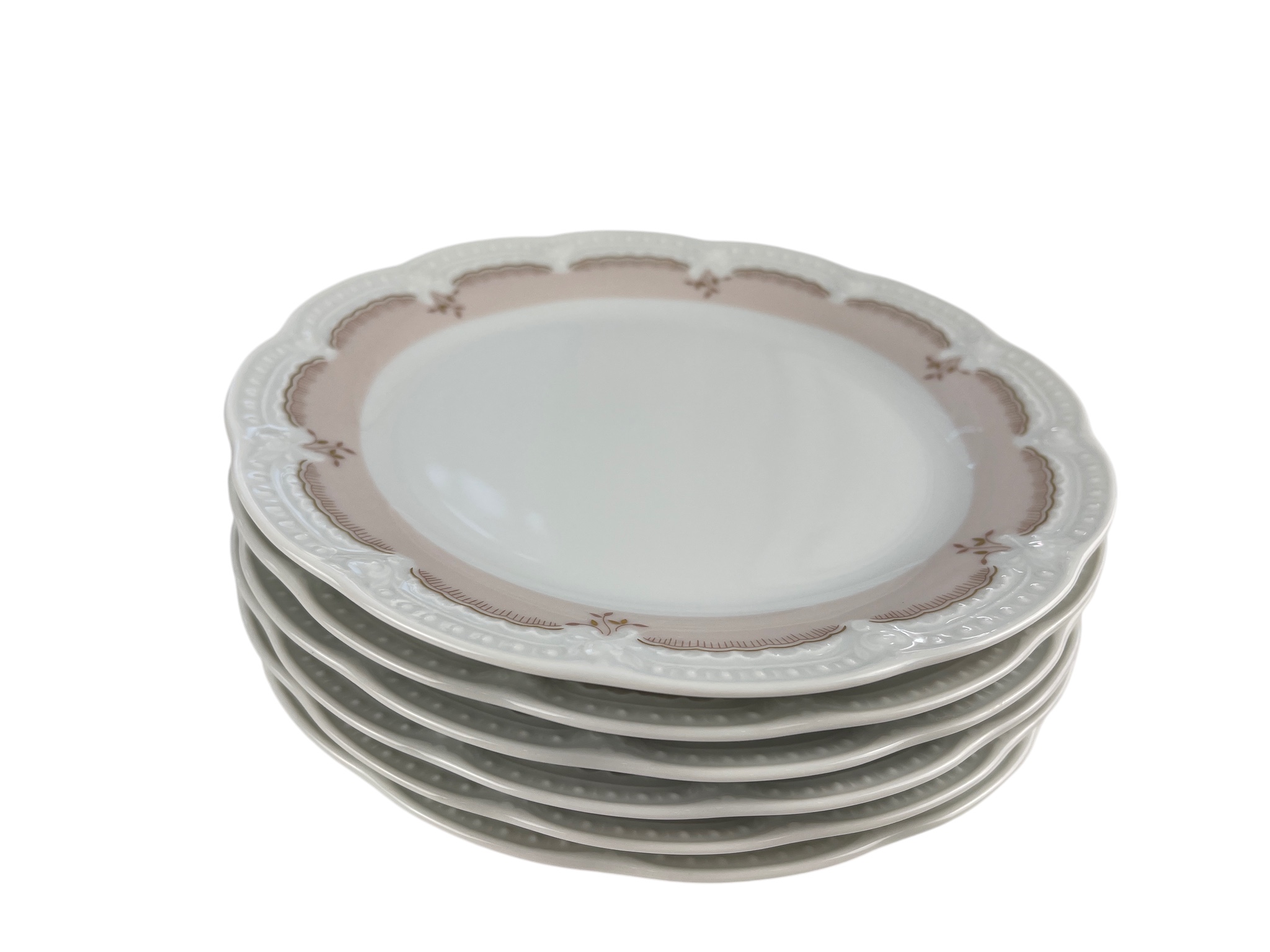  Hutschenreuther Porzellan Teller 6 Stück je 19 cm. Top Zustand.   