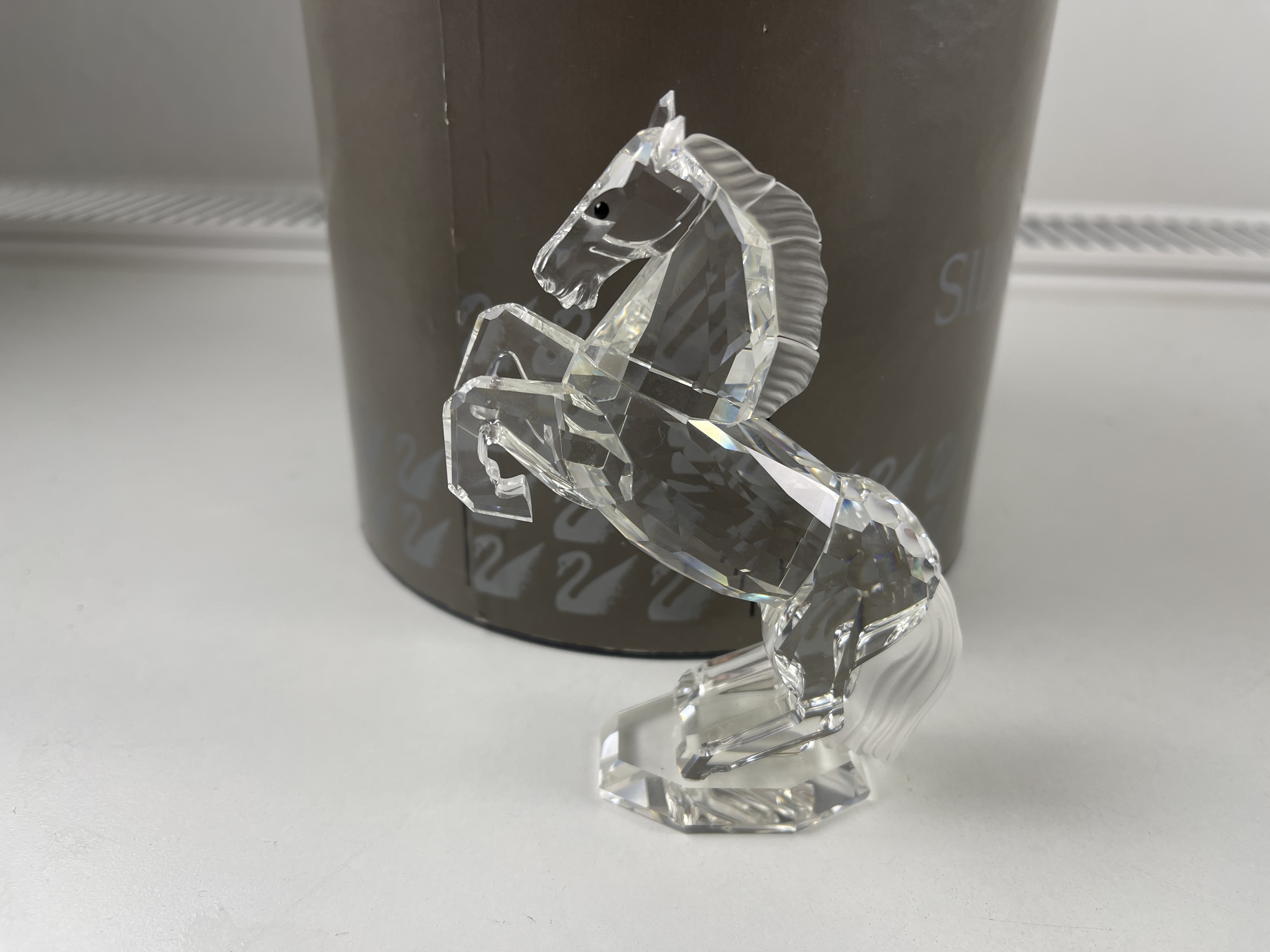 Swarovski Figur 174958 Weißer Hengst 11 cm mit Ovp & Zertifikat Top Zustand  