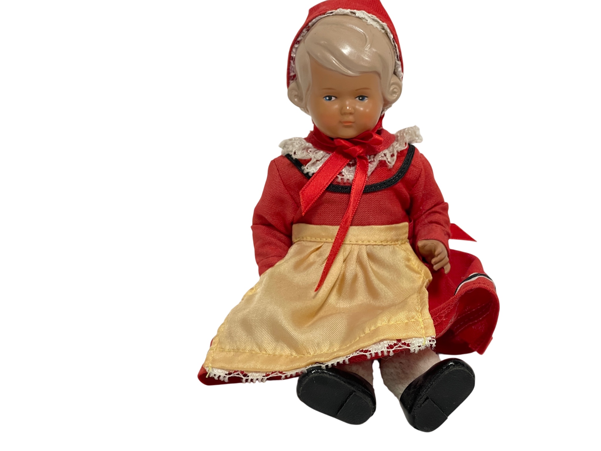 Schildkrötpuppe Puppe Vinyl Puppe 18 cm. Top Zustand  