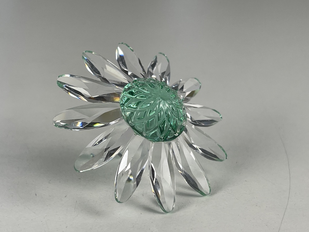  Swarovski Figur Margerite Grün 5 cm. Top Zustand.  