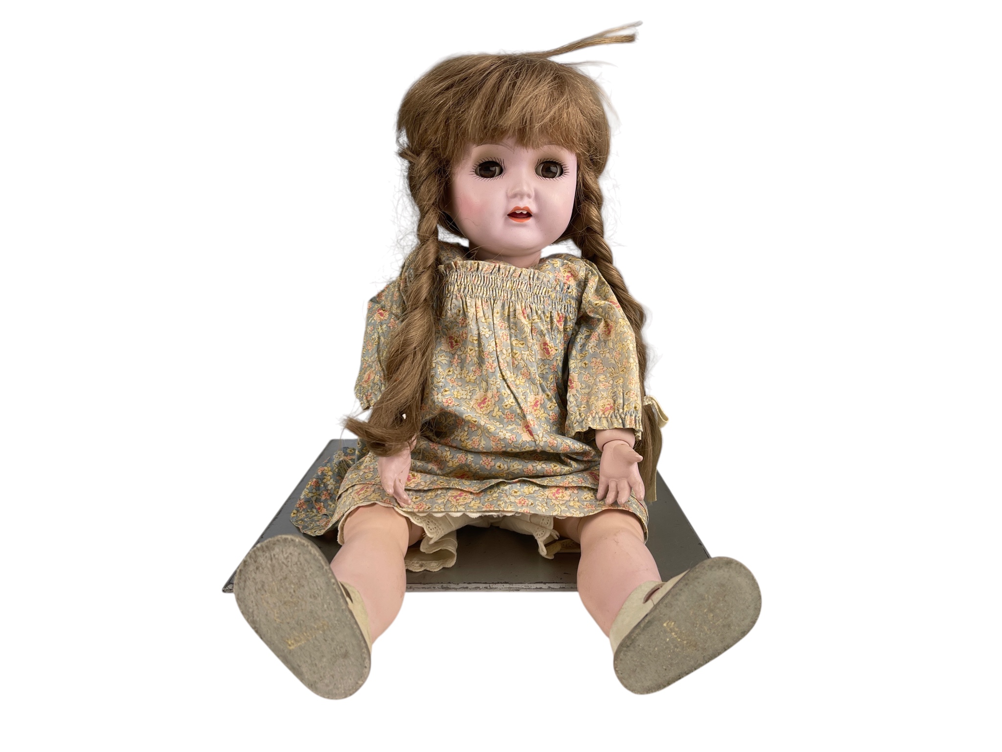 Alte Sammler Puppe 40 cm Zustand Siehe Fotos.  