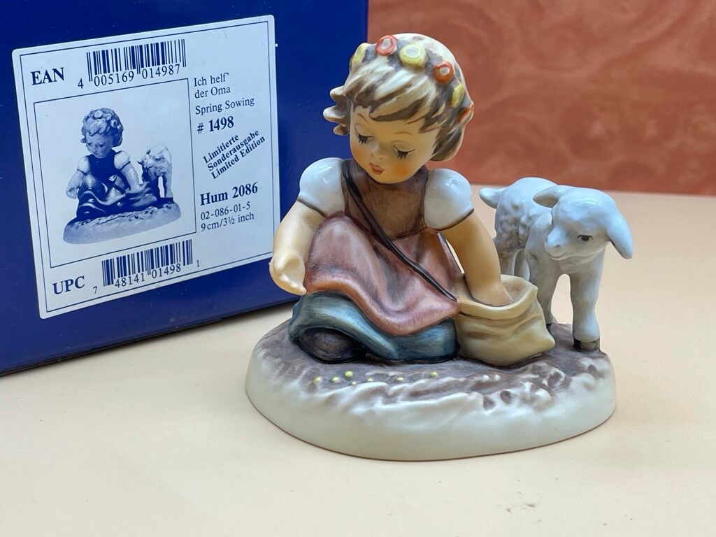  Hummel Figur 2086 Ich helf der Oma 9 cm. Inkl. Ovp - 1 Wahl - Top Zustand