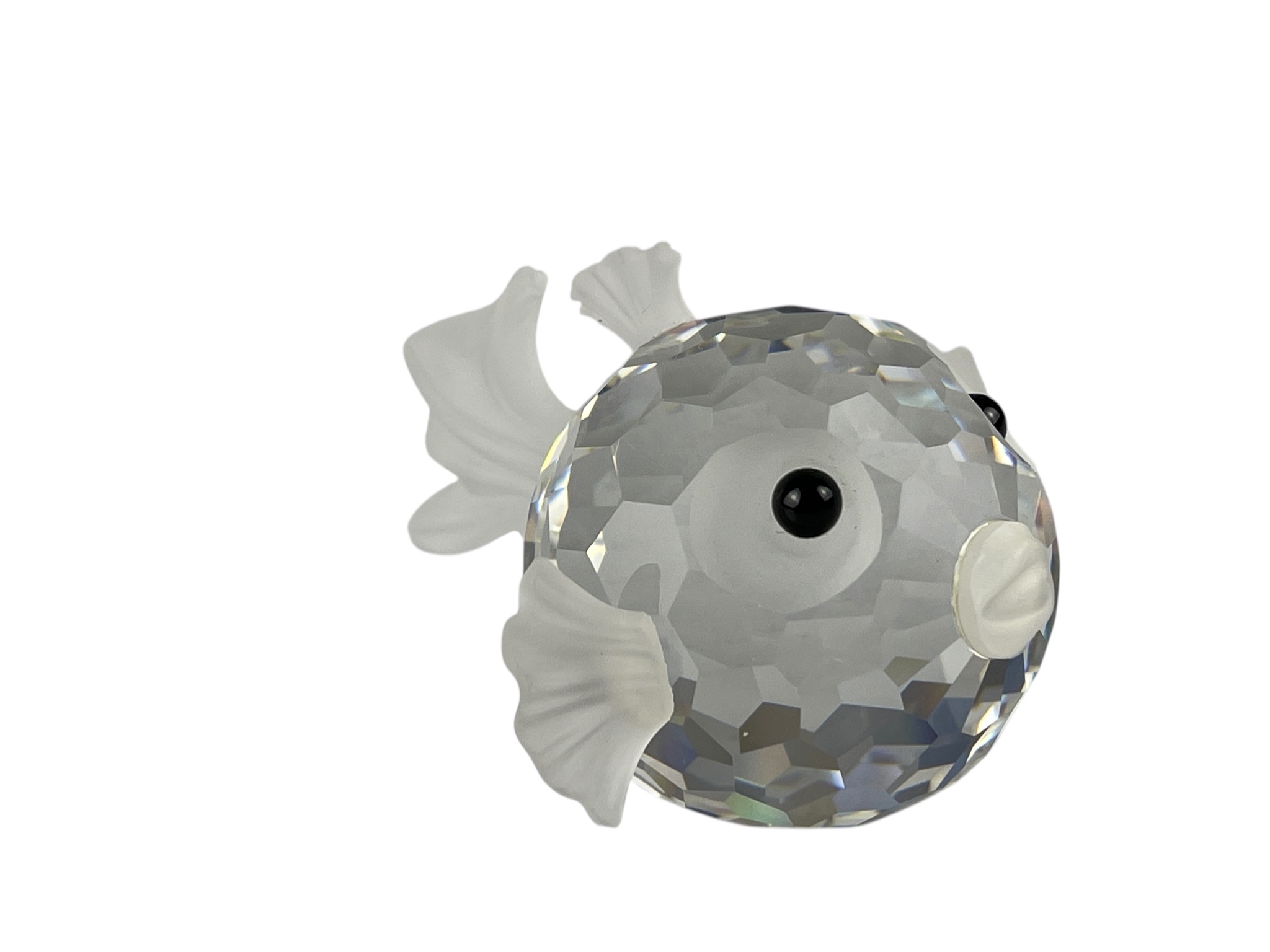  Swarovski Figur 010013 Großer Kugelfisch 7 cm. Top Zustand
