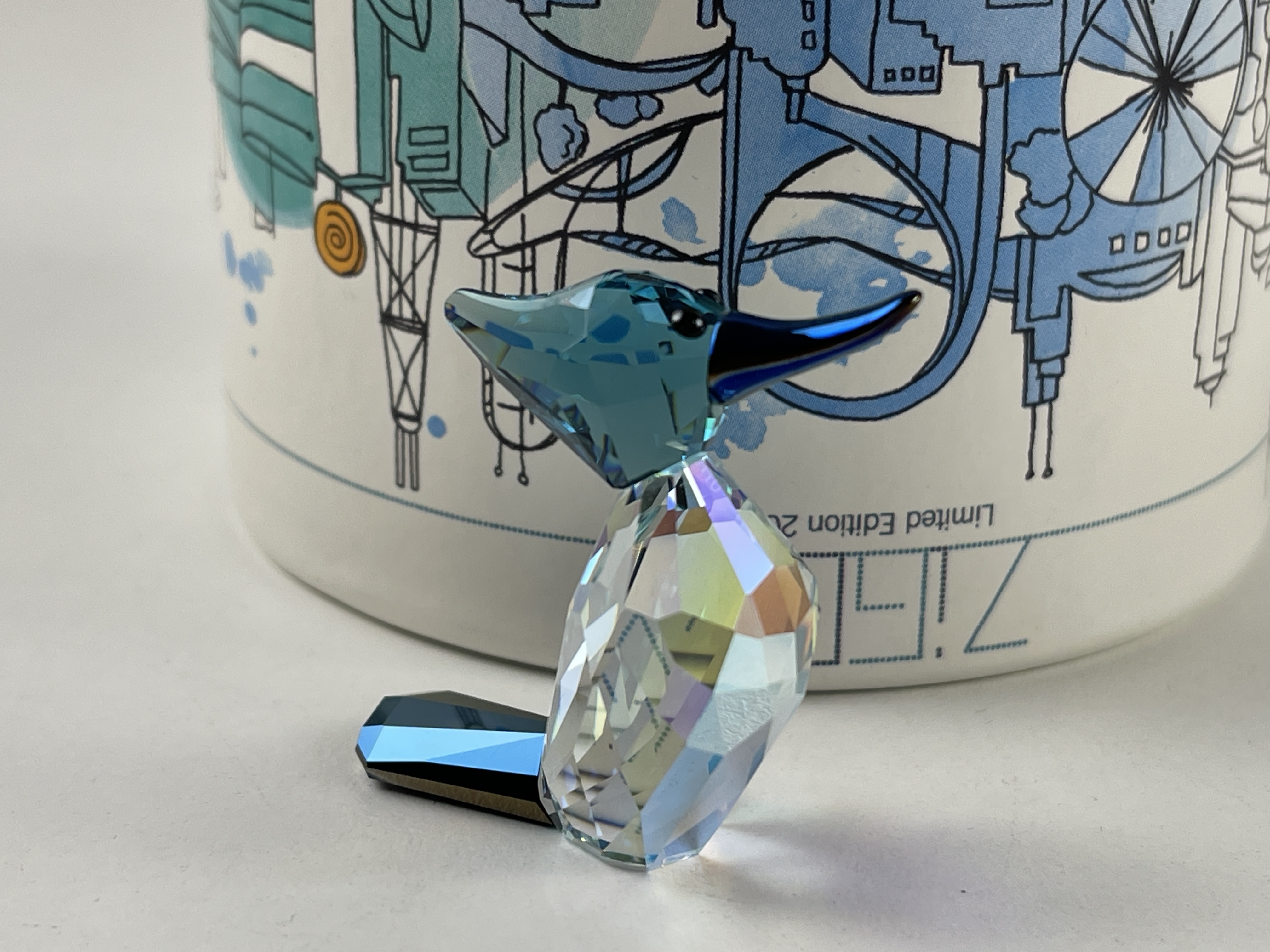 Swarovski Figur 1036530 Specht Ziggy 3 cm. Ovp & Zertifikat Top Zustand.    