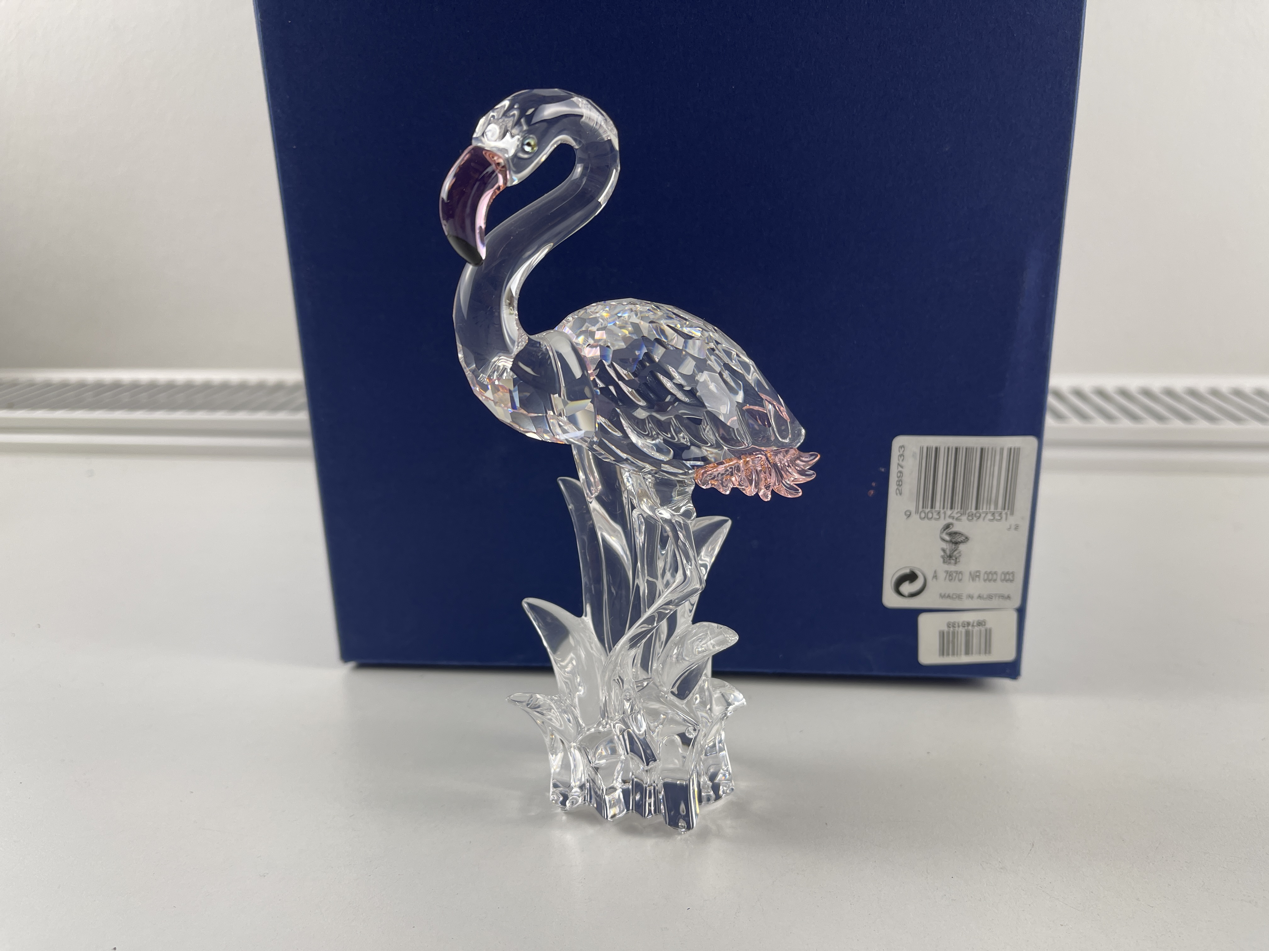 Swarovski Figur 289733 Flamingo 15,4 cm. Ovp & Zertifikat. Top Zustand 
