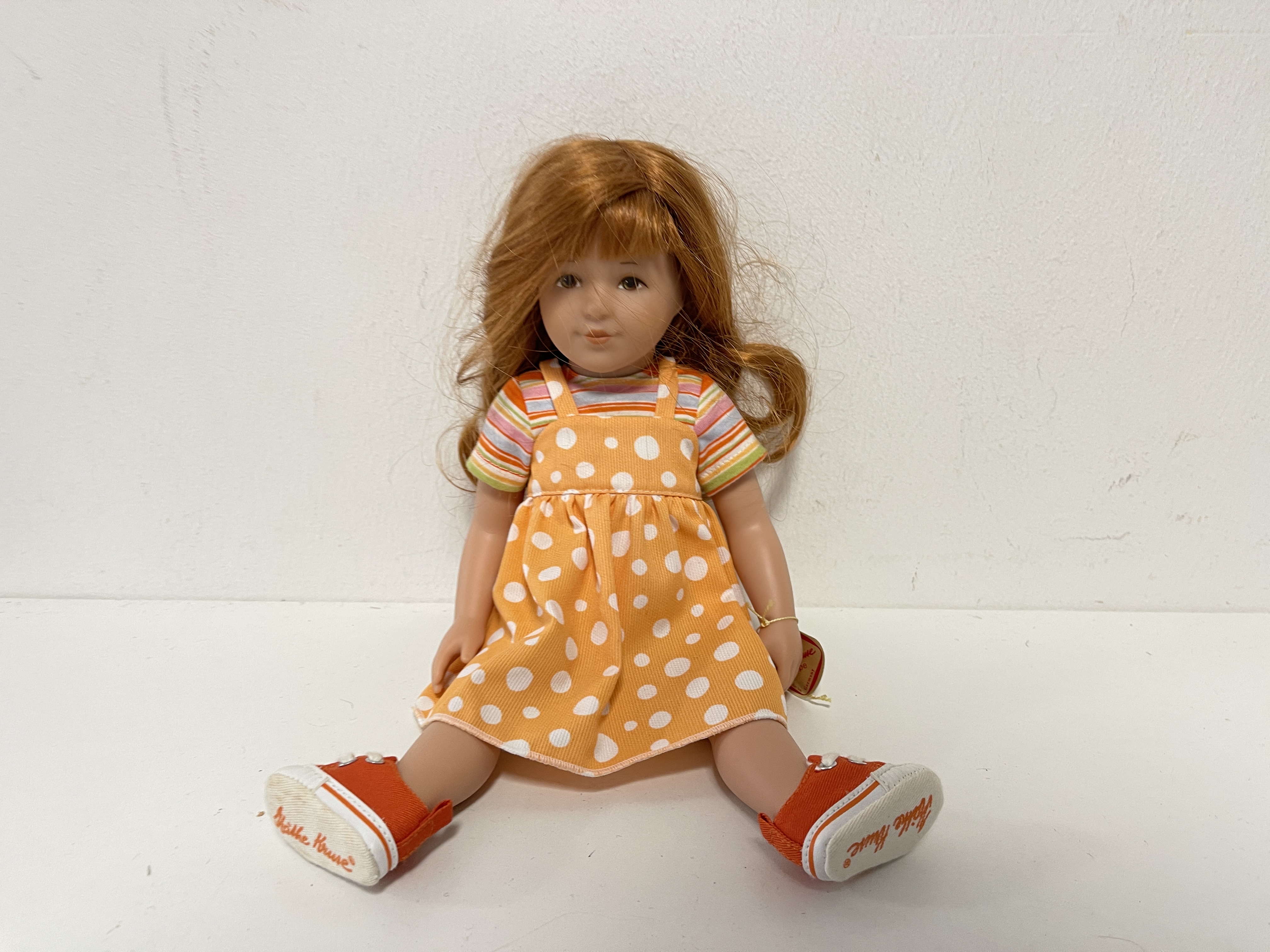 Künstlerpuppe Käthe Kruse Puppe Toni 36 cm. Top Zustand  