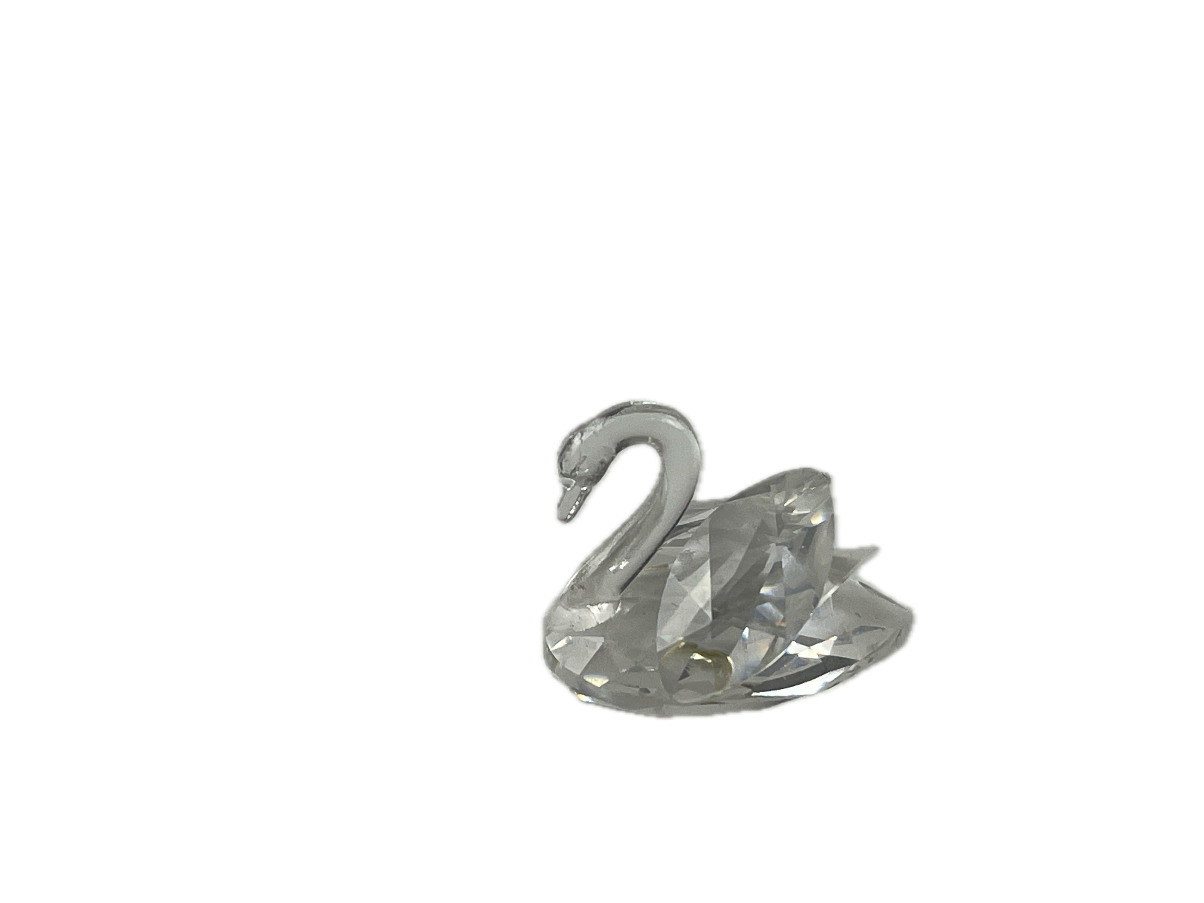 Swarovski Figur Kristall Schwan 2,5 cm. Top Zustand.  