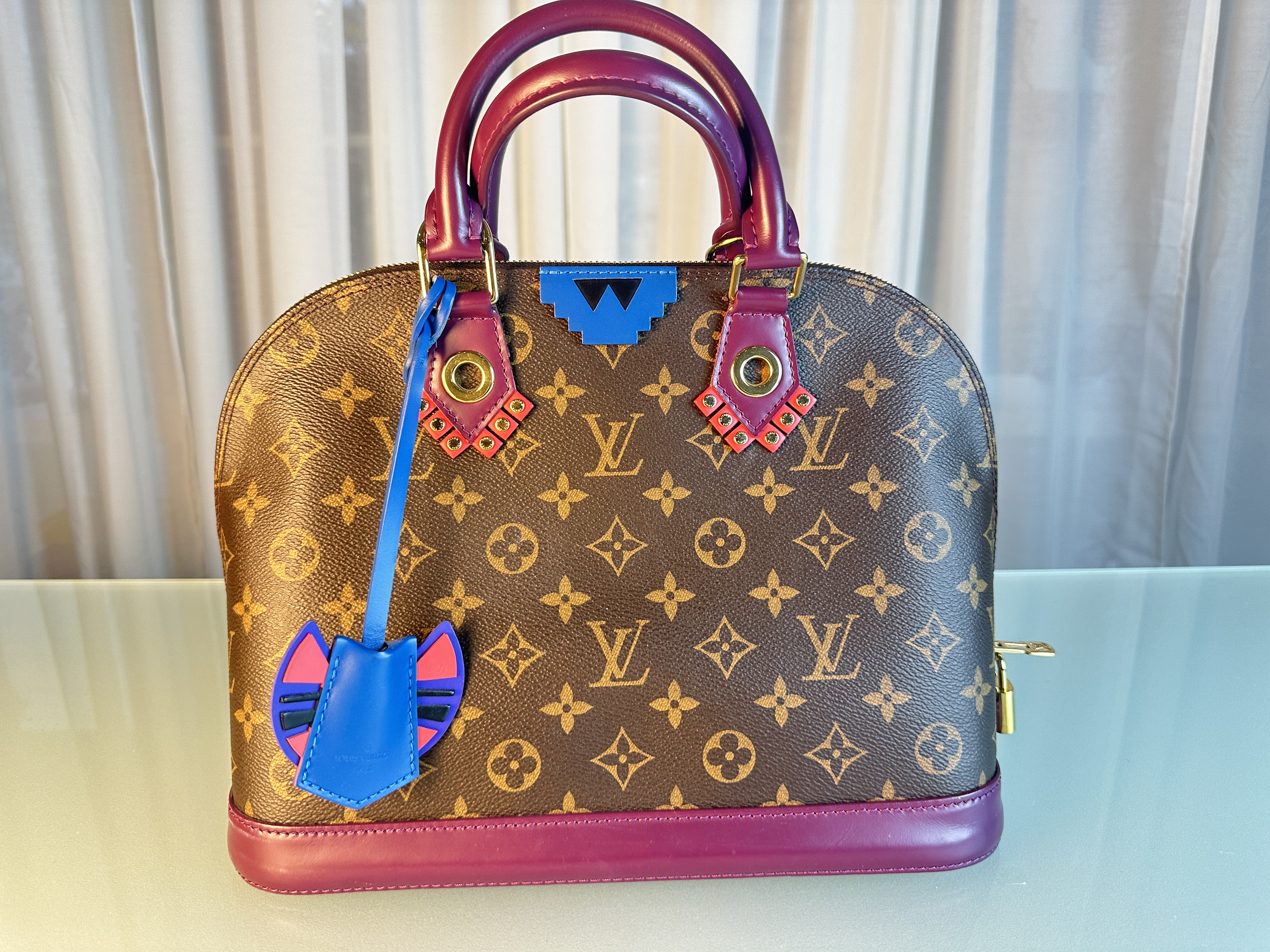  Louis Vuitton Alma PM FL2175 Original Top Zustand 32x25x16cm 