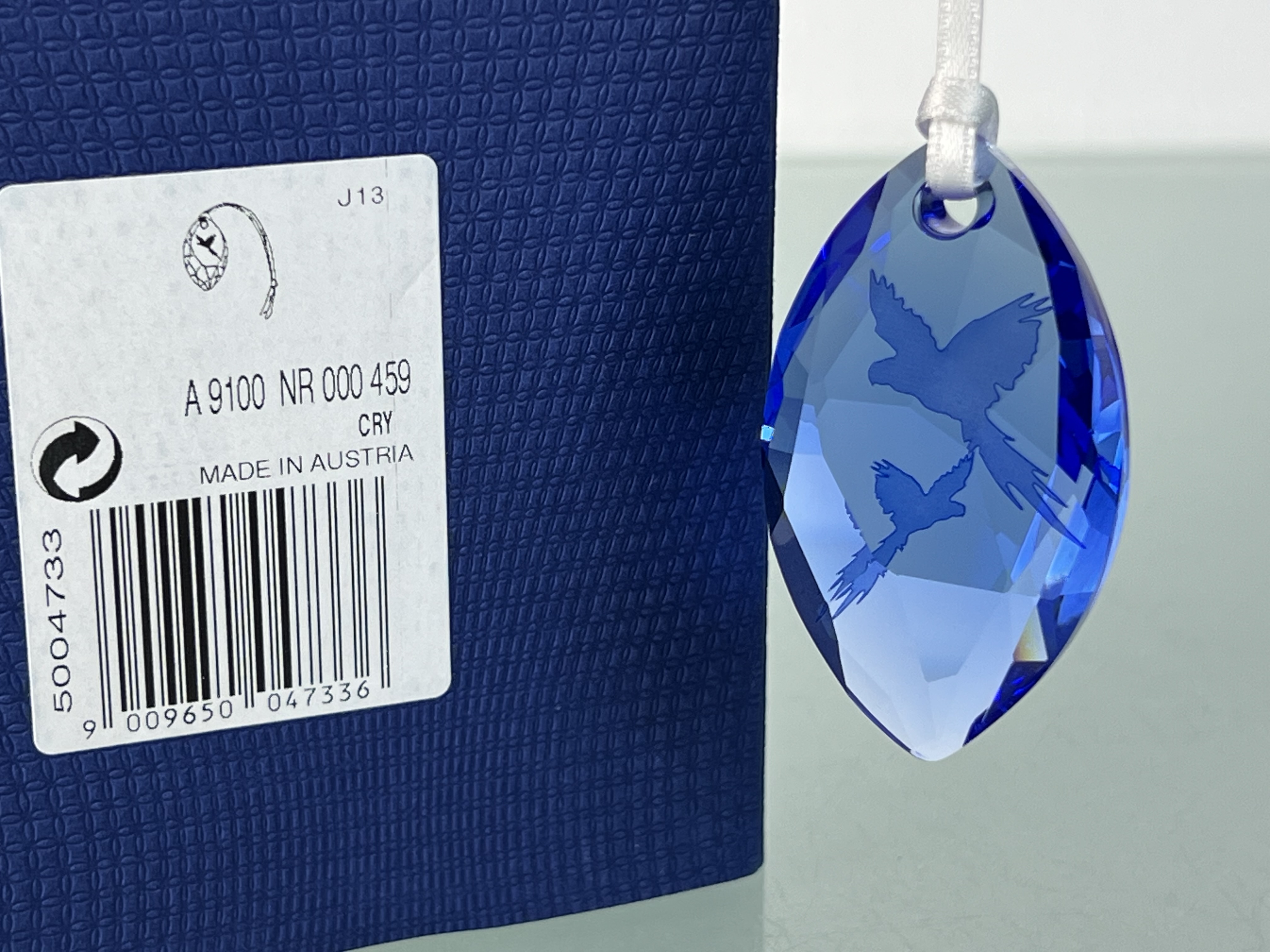 Swarovski 5004733 SCS Hyazinth Aras Ornament 5 cm mit OVP & Zertifikat. Top Zustand
