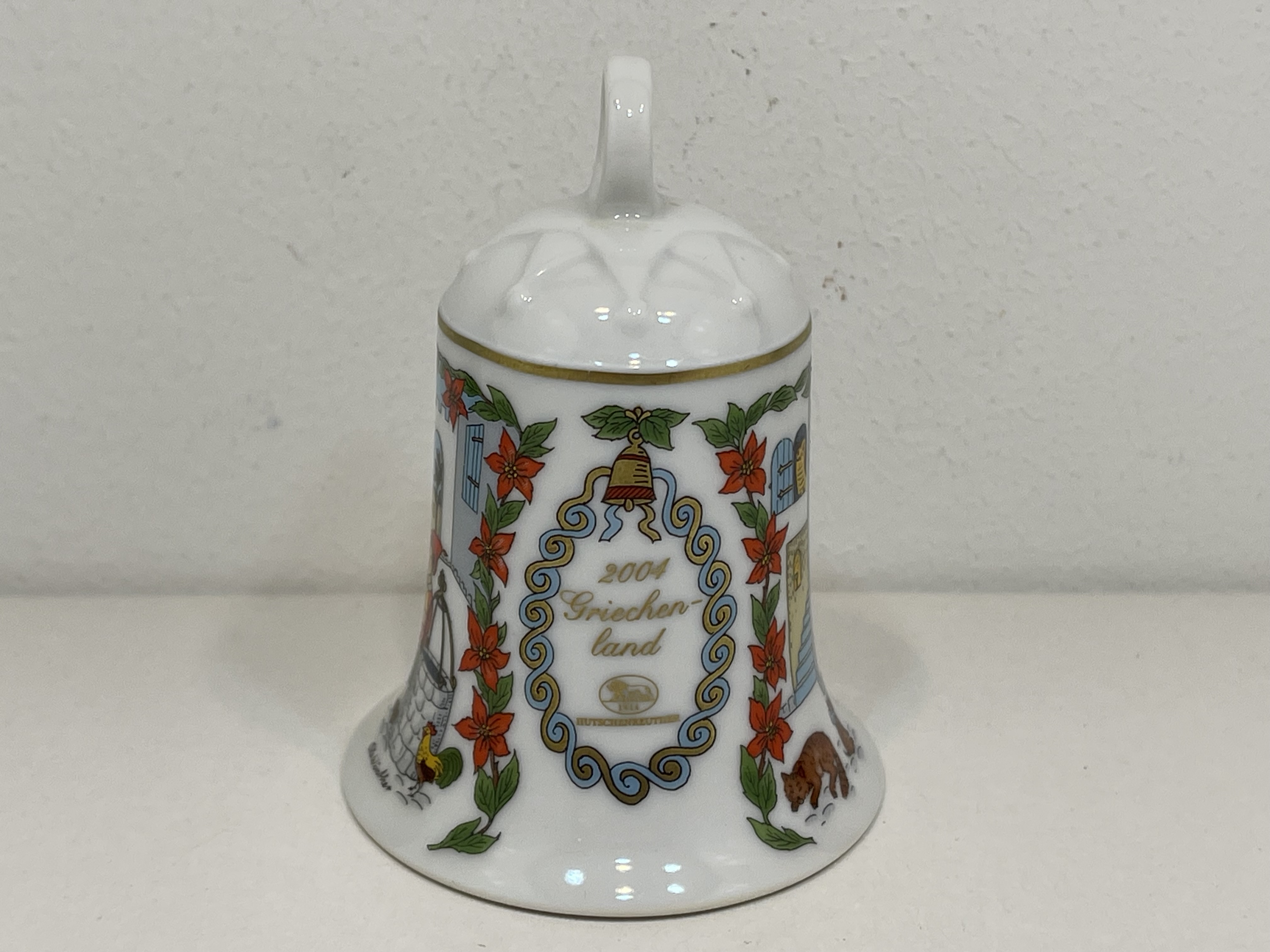  Hutschenreuther 2004. Weihnachtsglocke 7 cm. Top Zustand.      