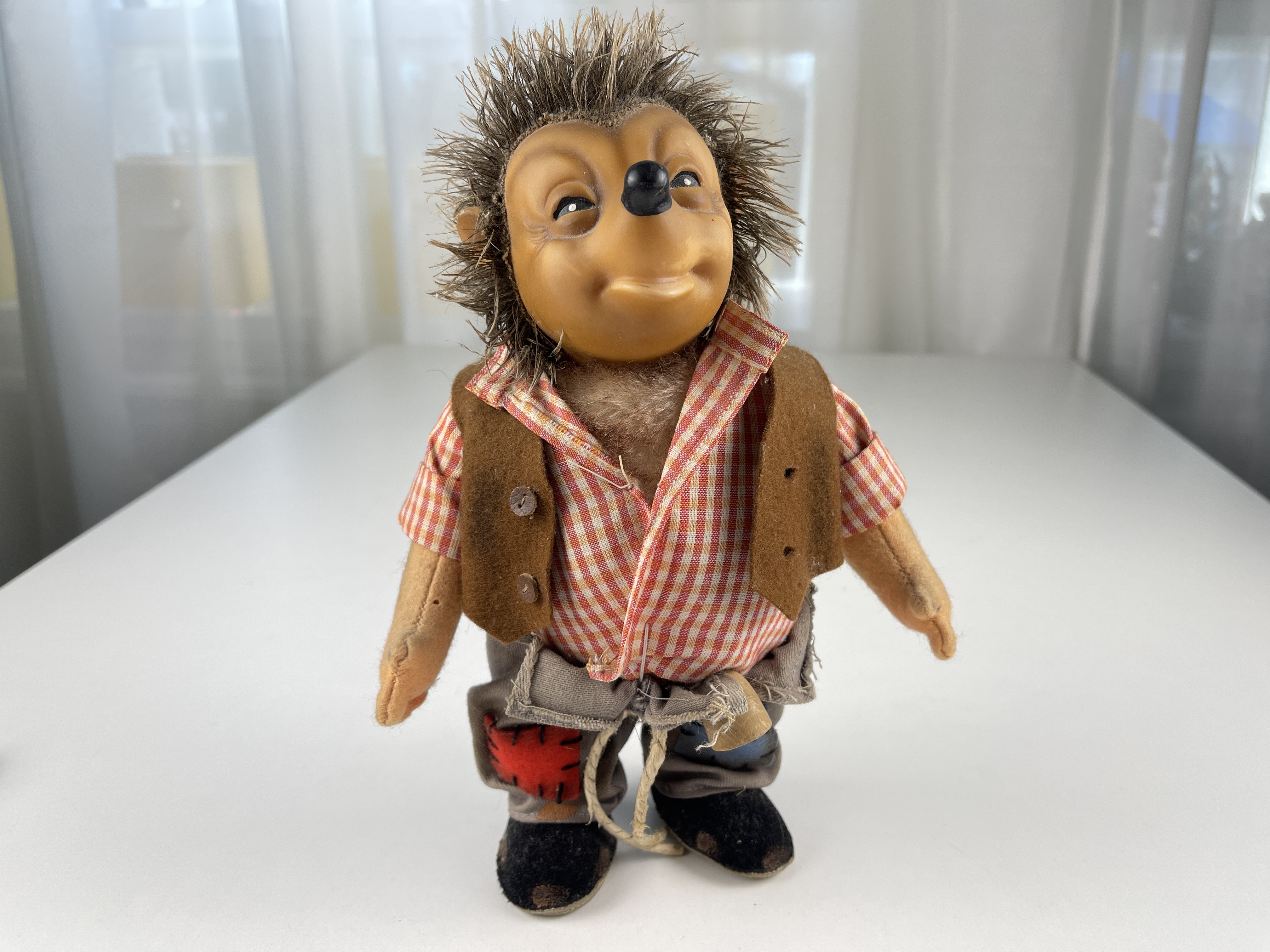 Steiff Tier Mecki Igel 25 cm. Zustand siehe Fotos 