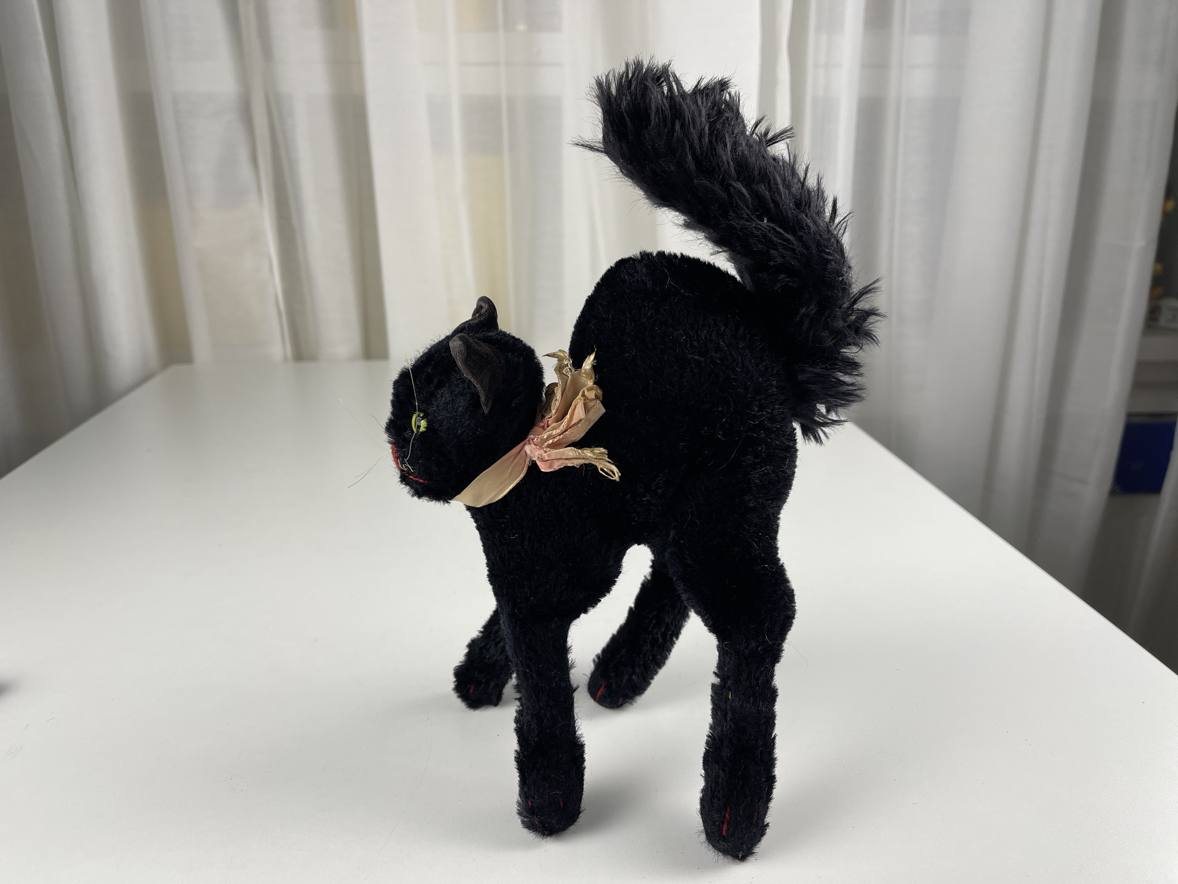 Steiff Tier Katze 30 x 16 cm Top Zustand