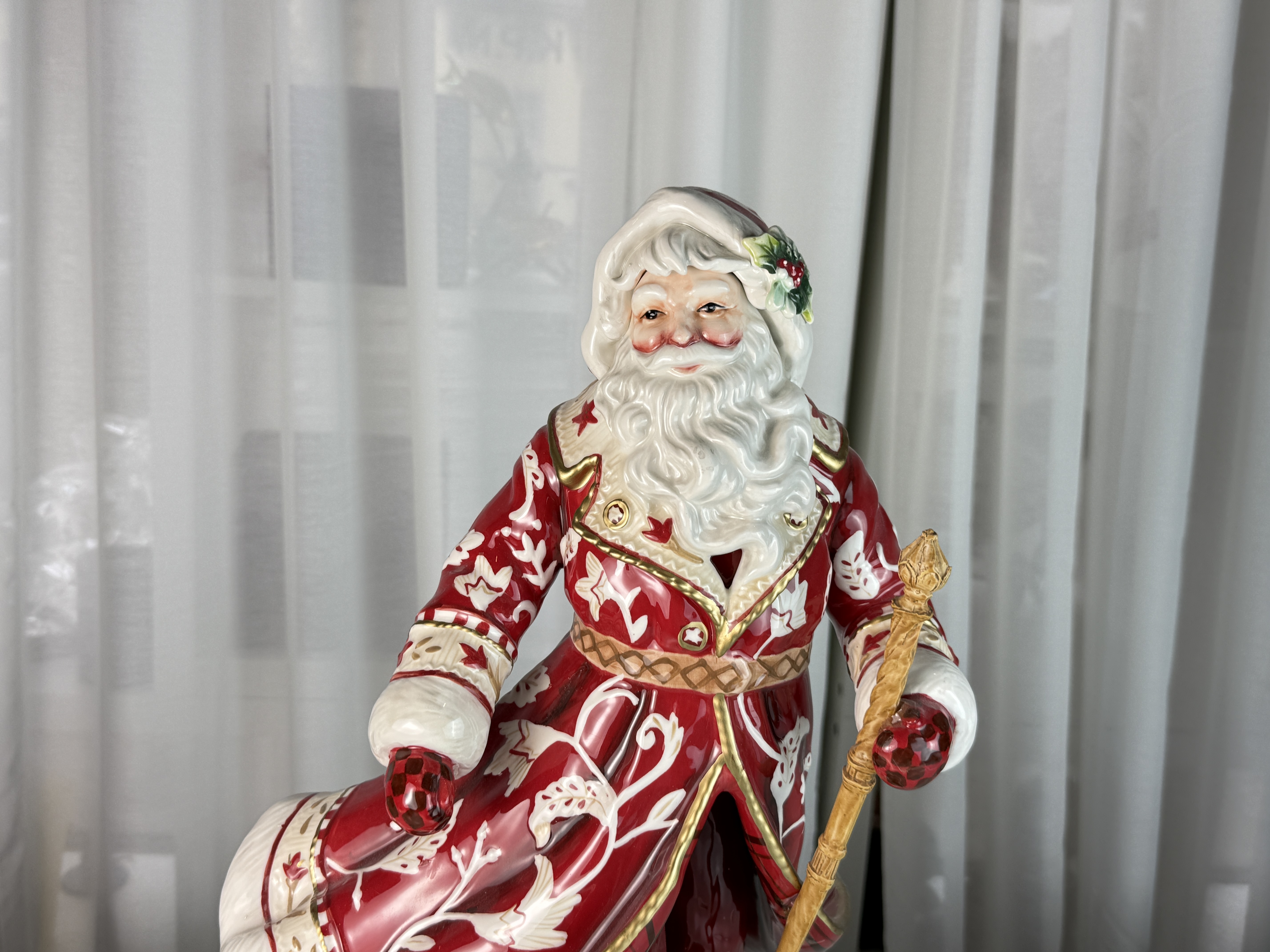 Goebel Figur Porzellan Weihnachtsmann 48 cm Hoch. Top Zustand  